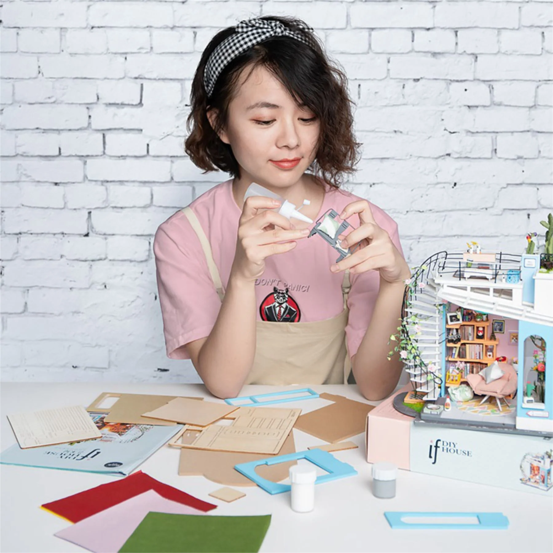 Robotime Rolife Self-Build 3D Model Kit β Rooms - Image 47