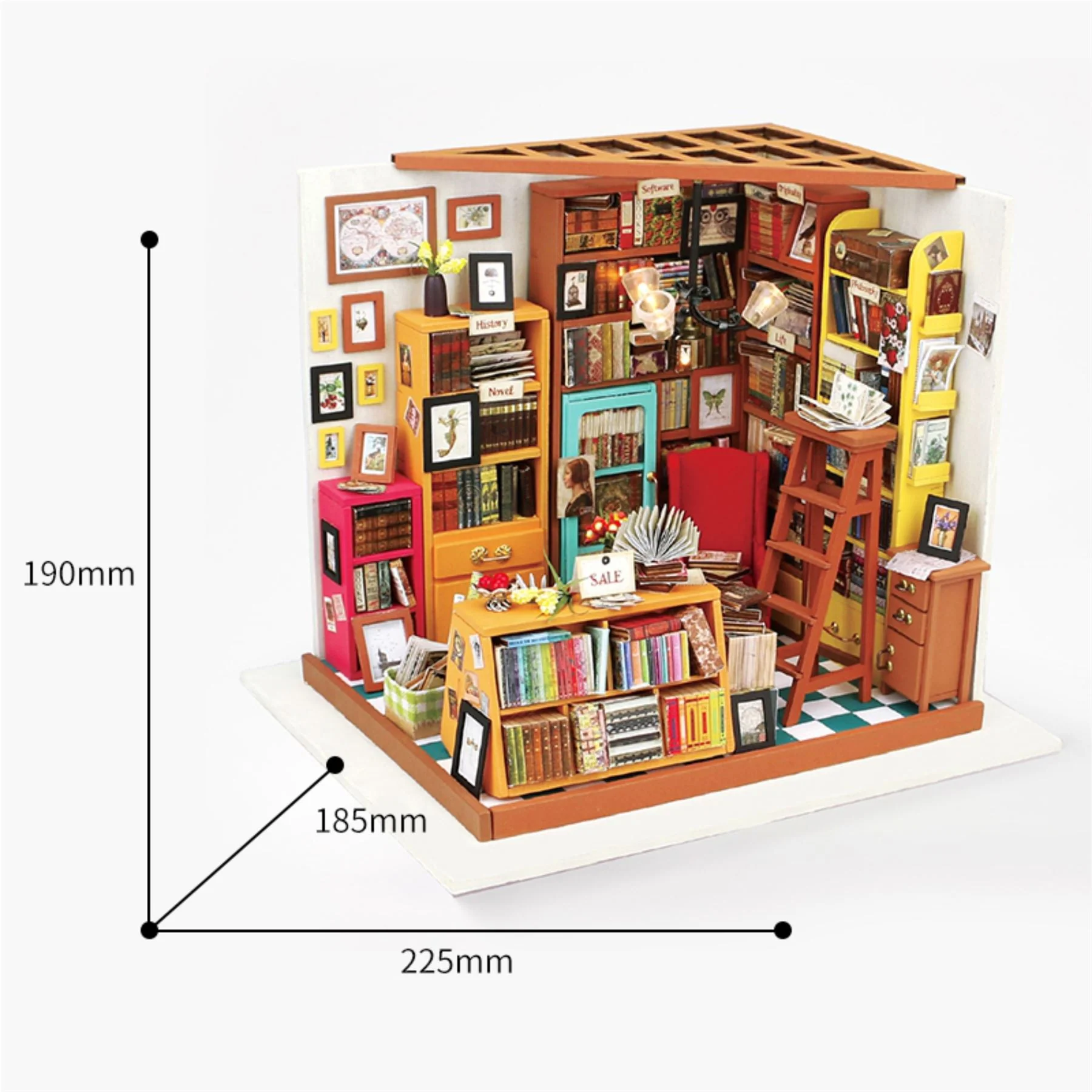 Robotime Rolife Self-Build 3D Model Kit β Rooms - Image 96