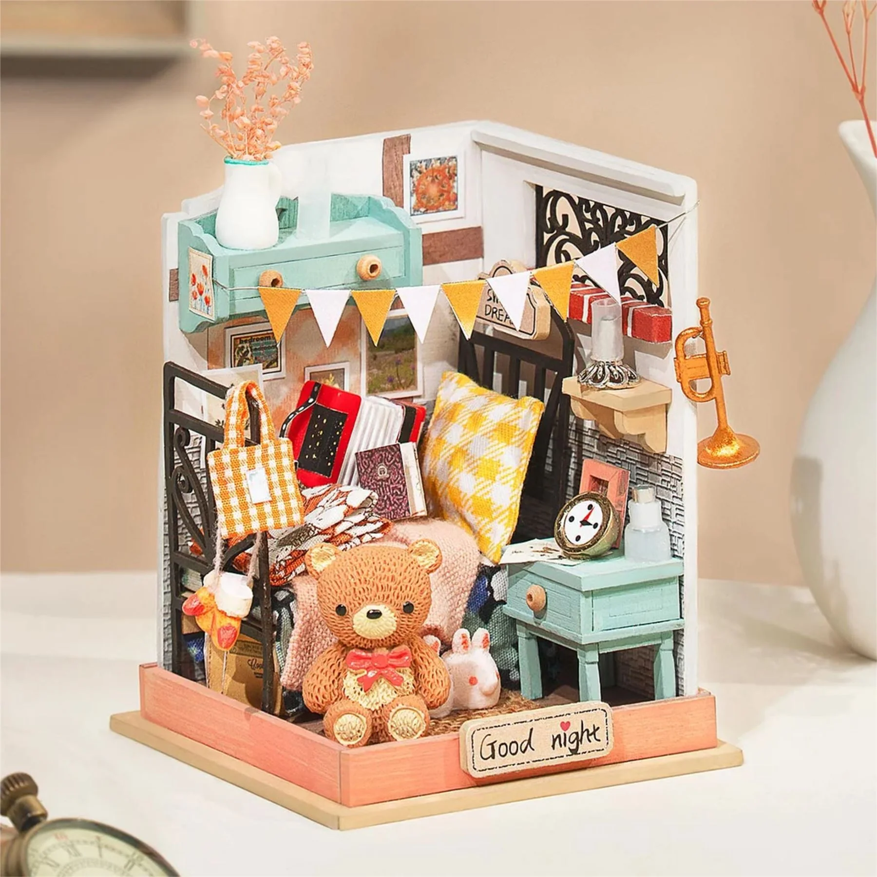 Robotime Rolife Self-Build 3D Model Kit – Tiny Miniature Interiors - Image 15