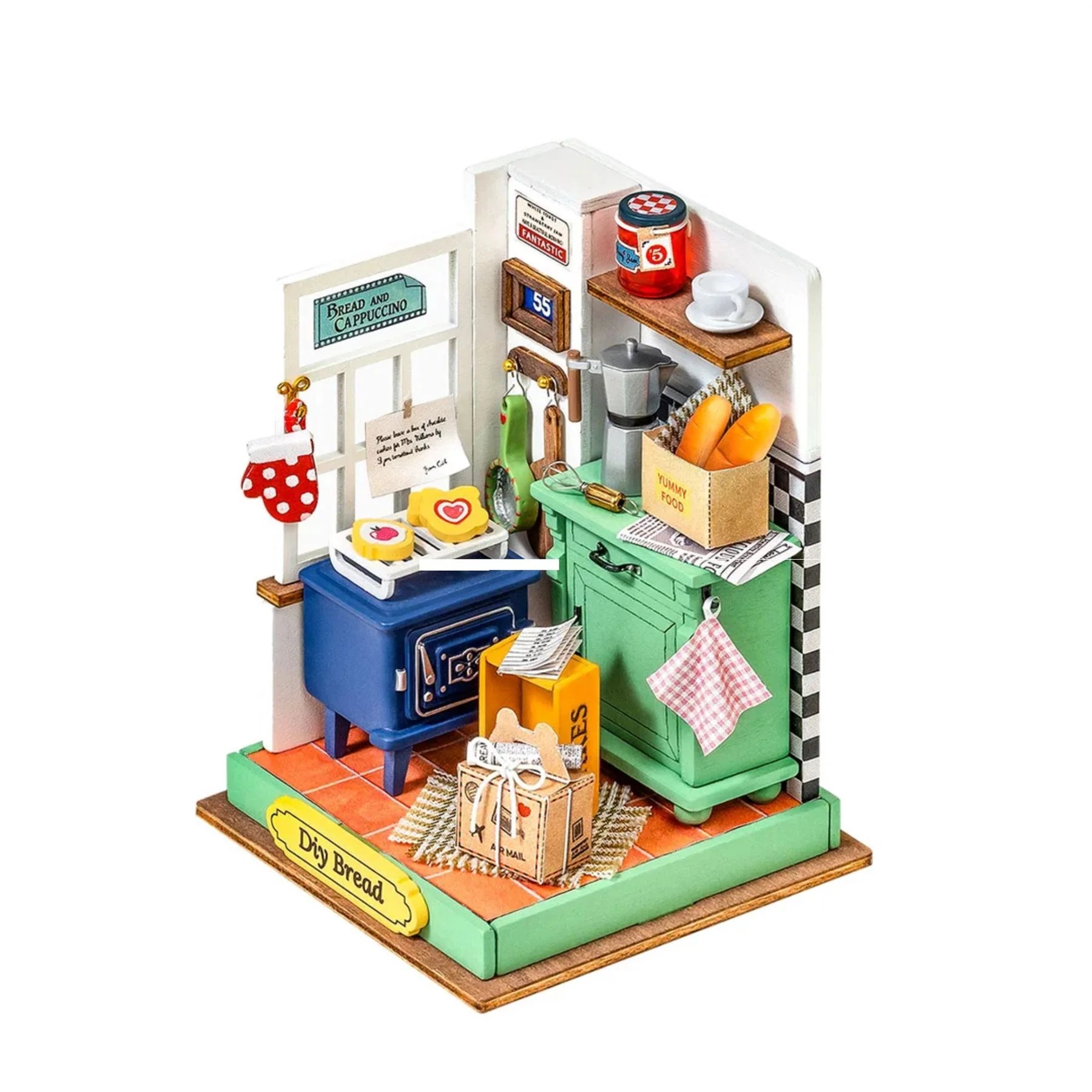 Robotime Rolife Self-Build 3D Model Kit – Tiny Miniature Interiors - Image 23
