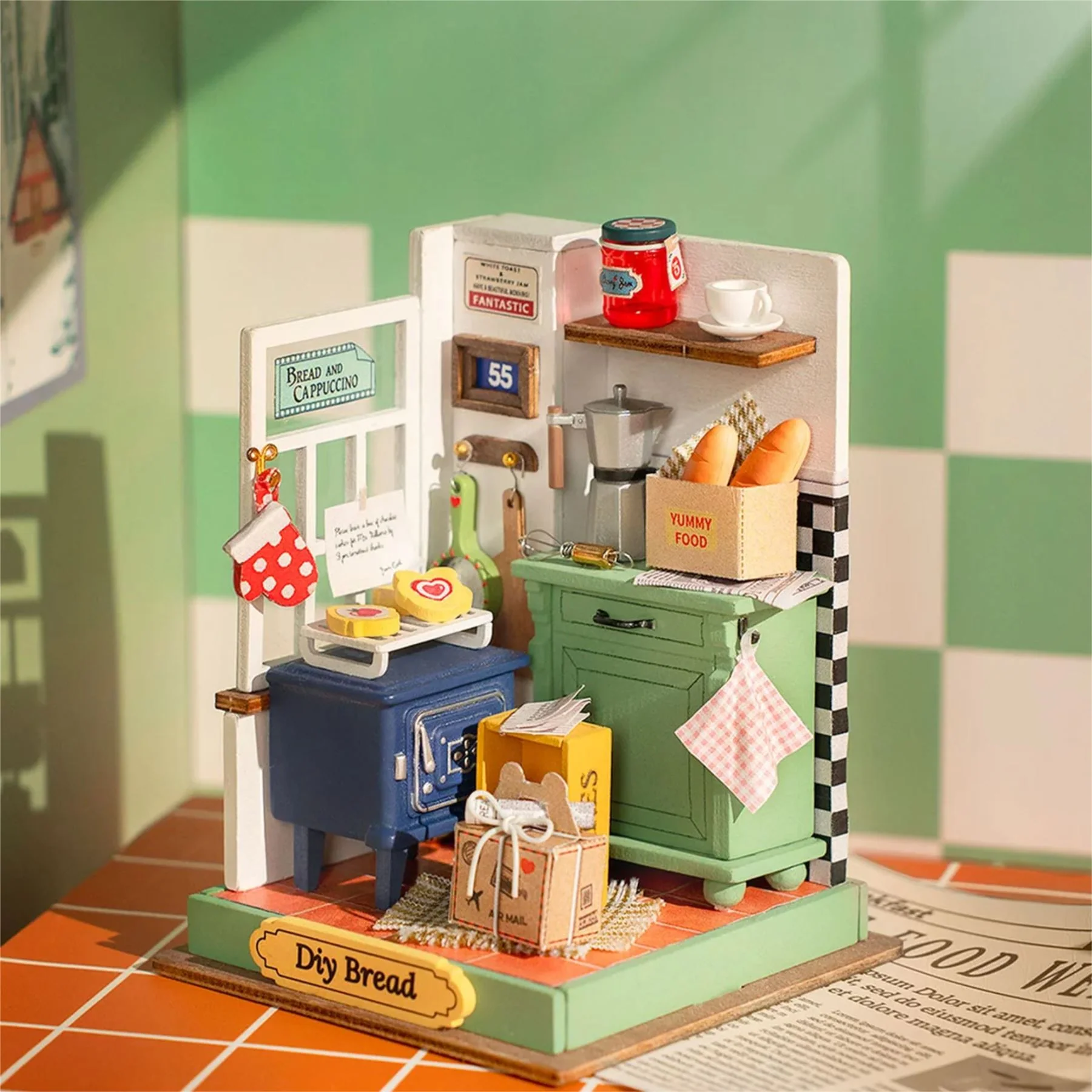 Robotime Rolife Self-Build 3D Model Kit – Tiny Miniature Interiors - Image 25