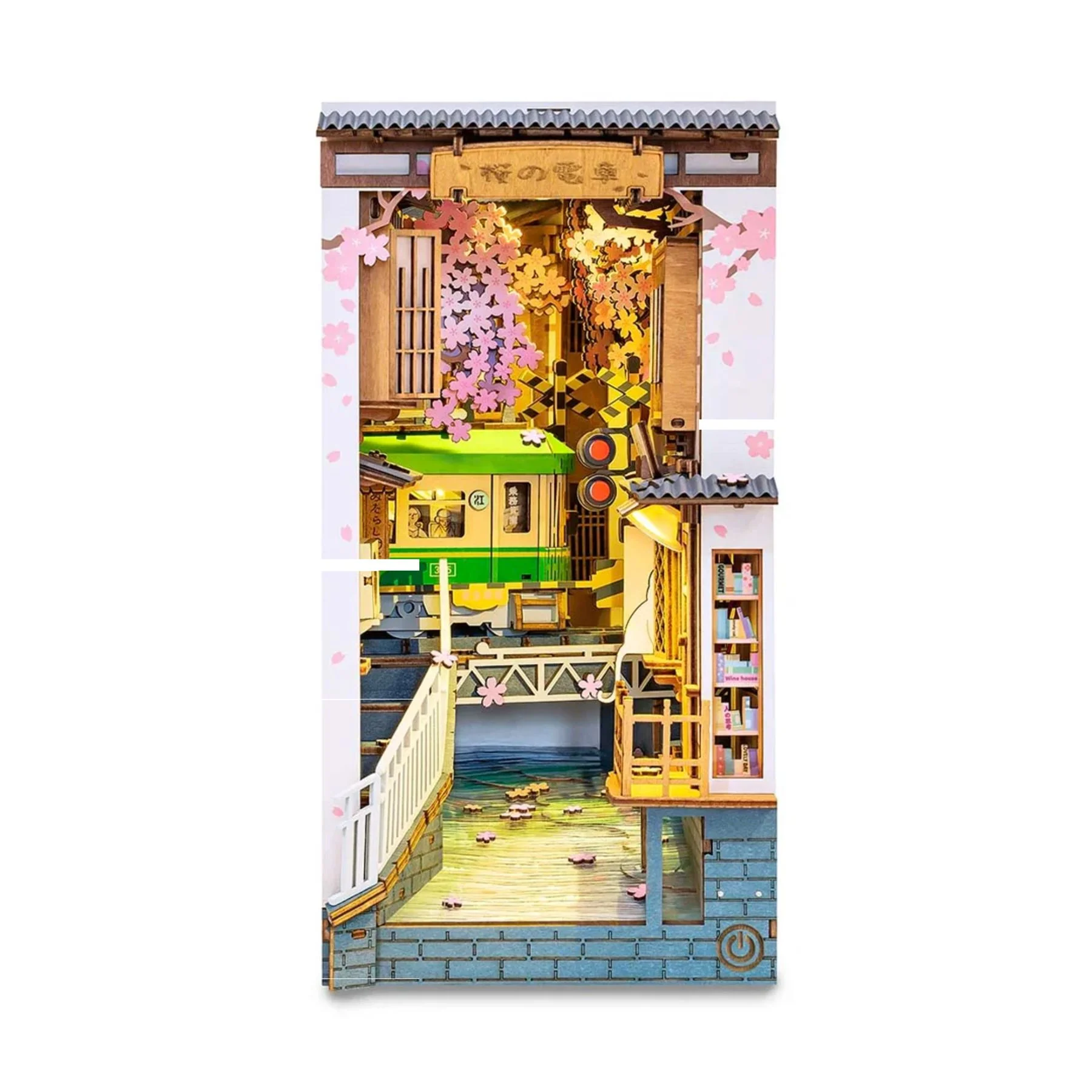 Robotime Rolife Self-Build Book Nook Building Kit - Image 14
