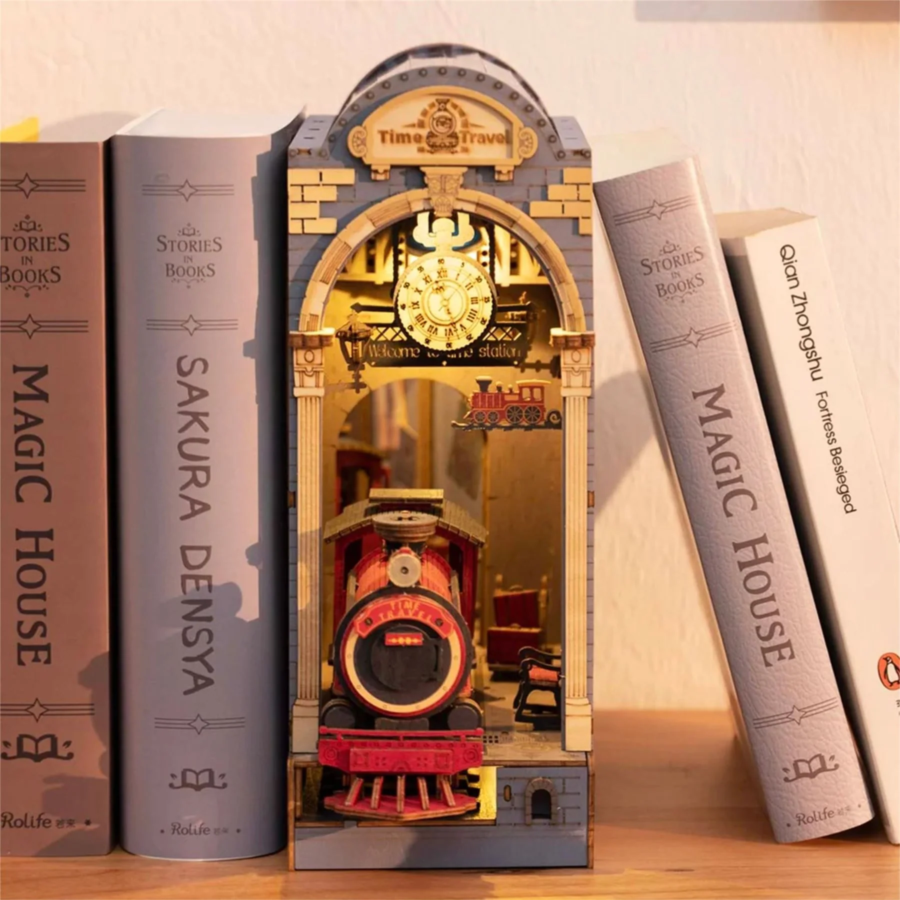 Robotime Rolife Self-Build Book Nook Building Kit - Image 21