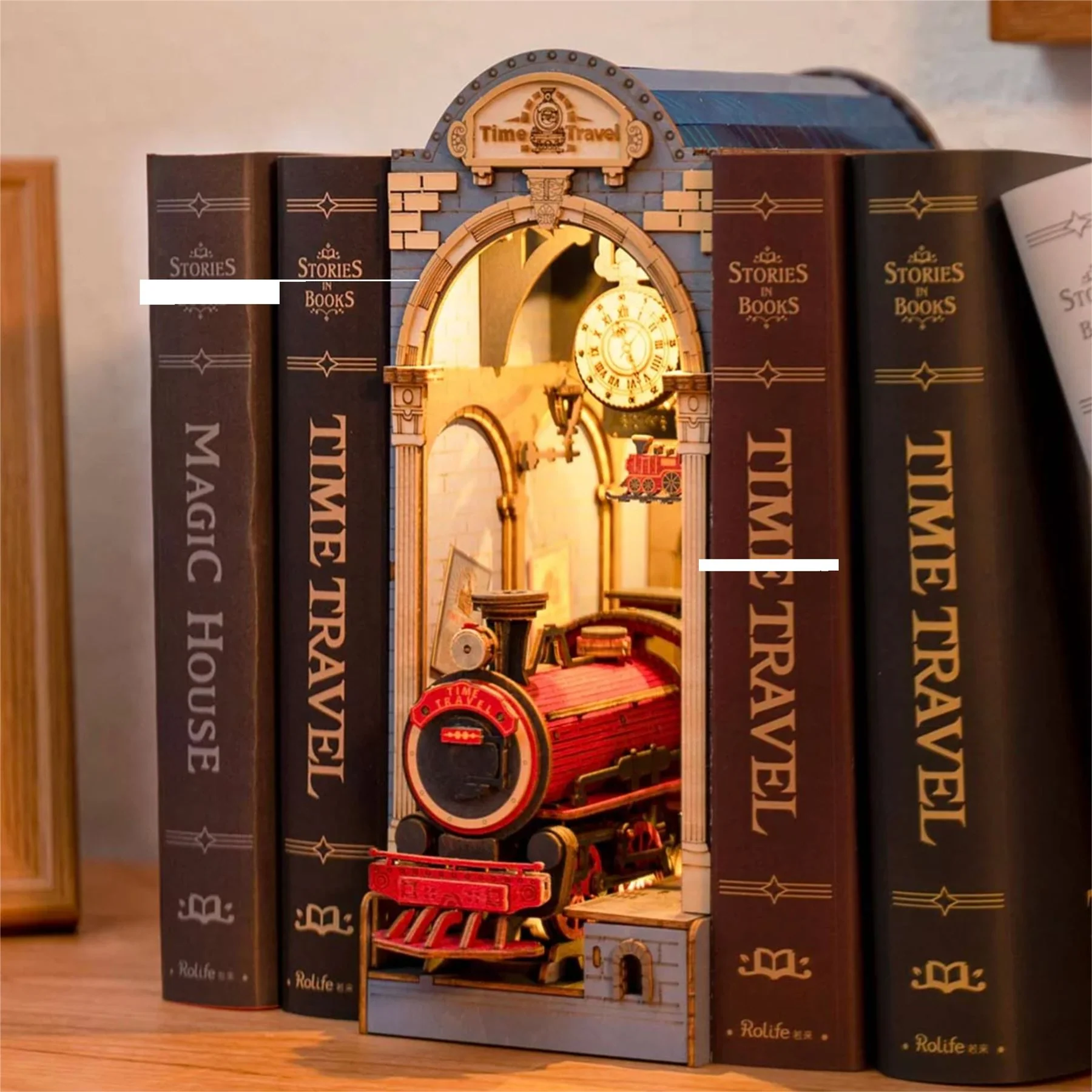 Robotime Rolife Self-Build Book Nook Building Kit - Image 22
