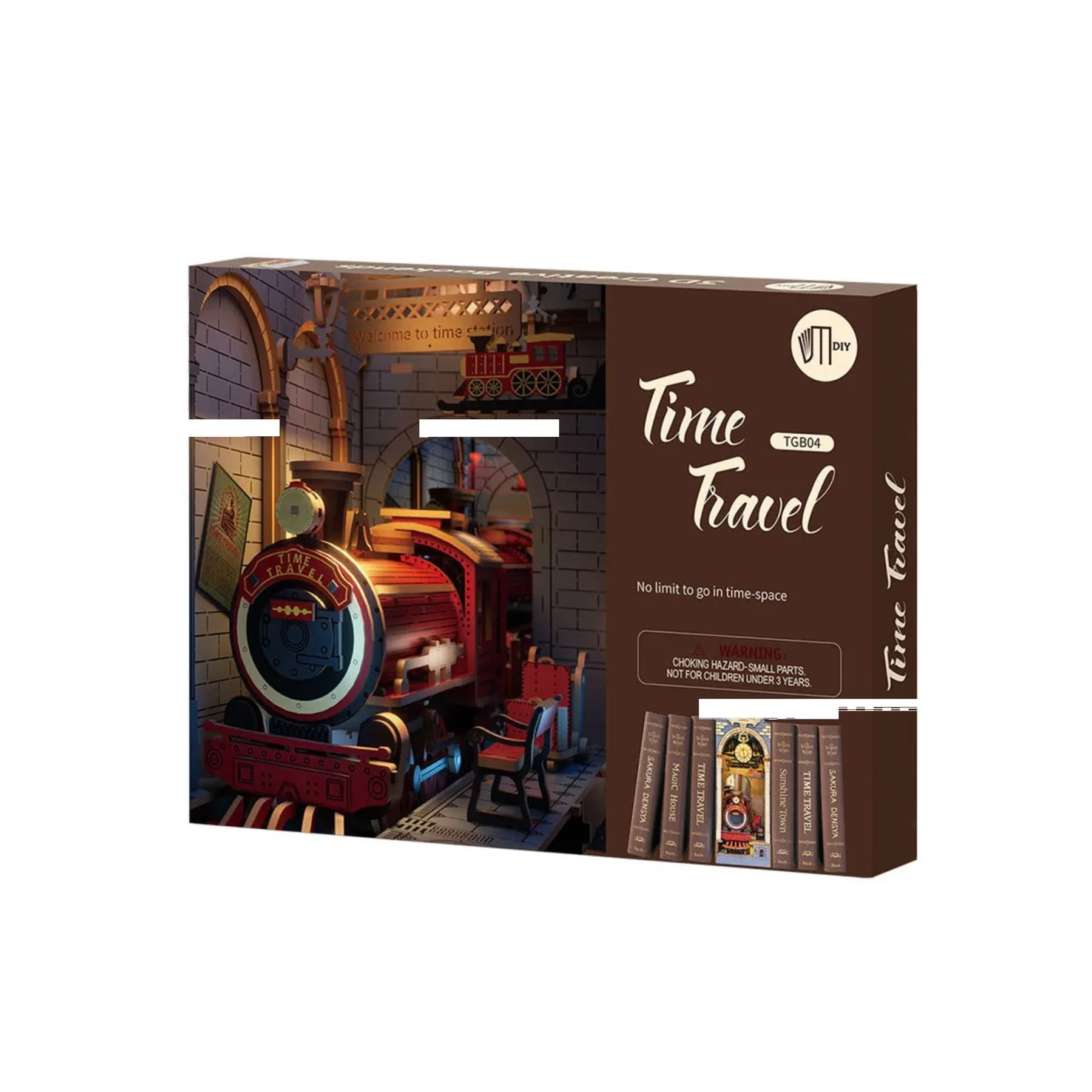 Robotime Rolife Self-Build Book Nook Building Kit - Image 24