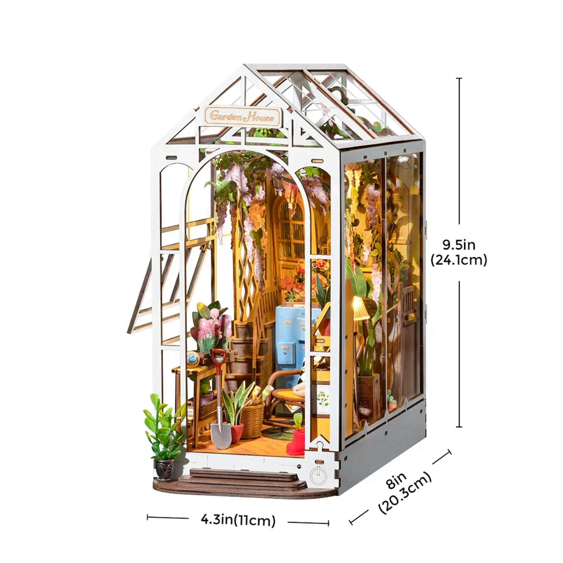 Robotime Rolife Self-Build Book Nook Building Kit - Image 31