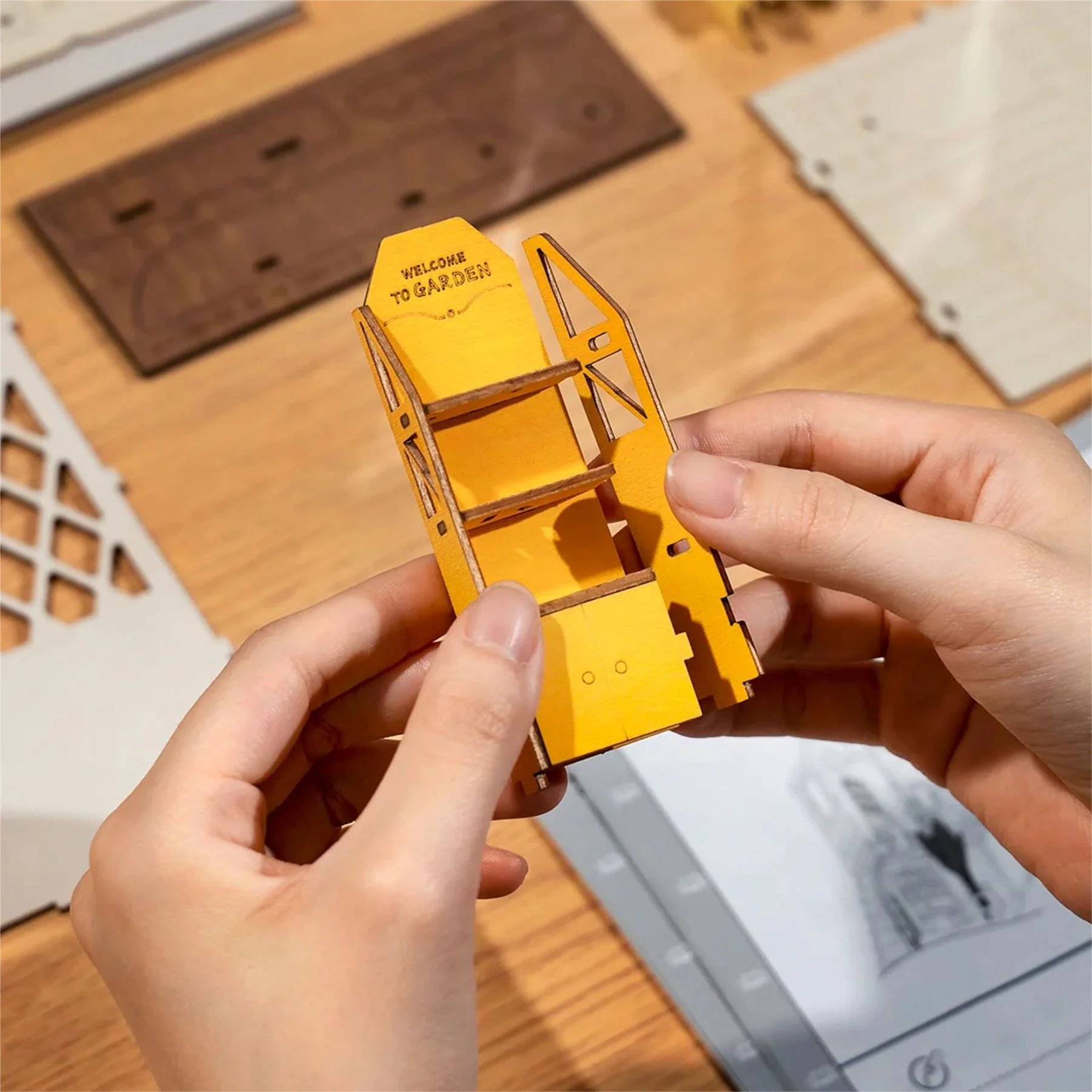 Robotime Rolife Self-Build Book Nook Building Kit - Image 33