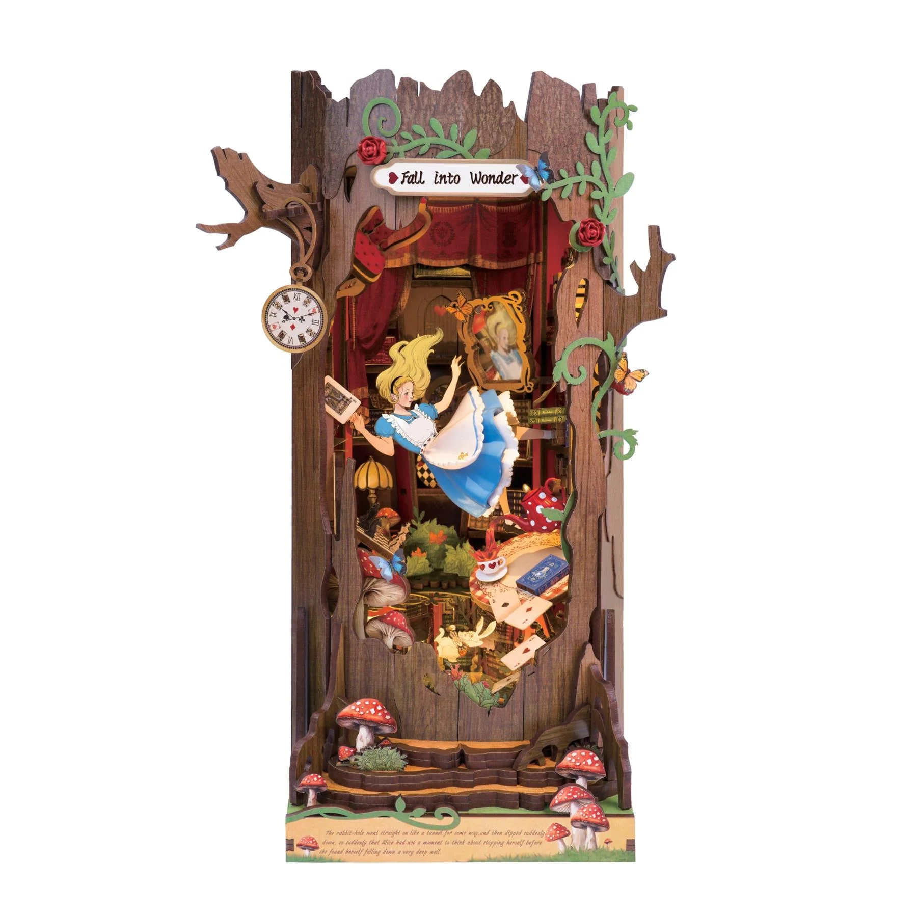 Robotime Rolife Self-Build Book Nook Building Kit - Image 40