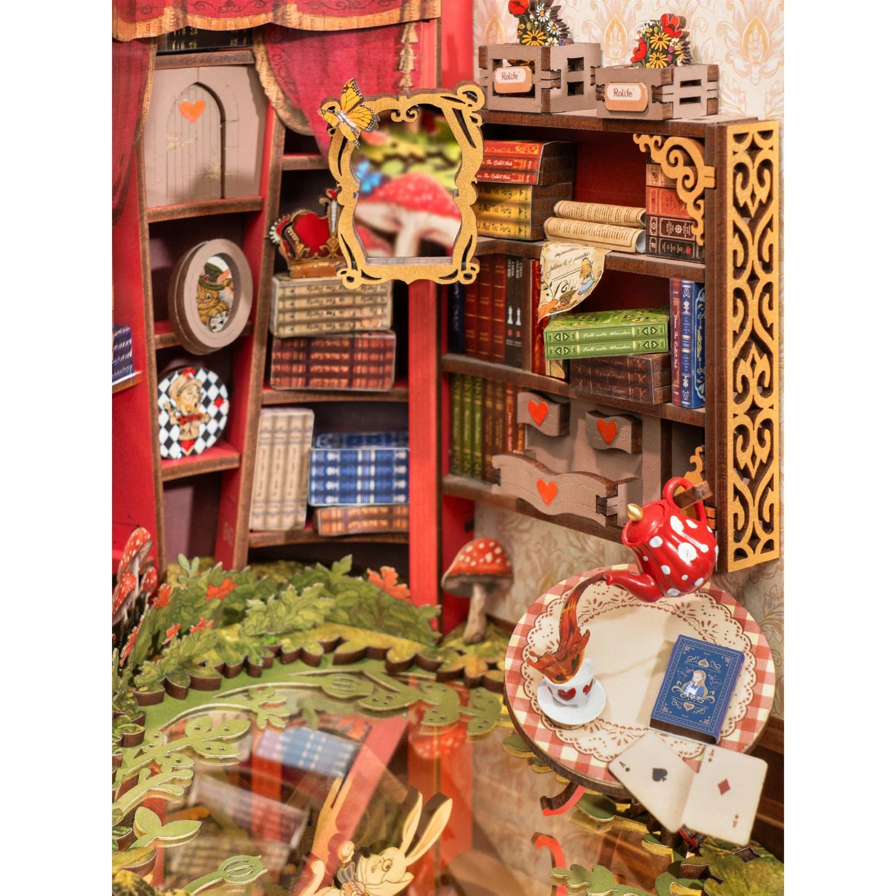 Robotime Rolife Self-Build Book Nook Building Kit - Image 47