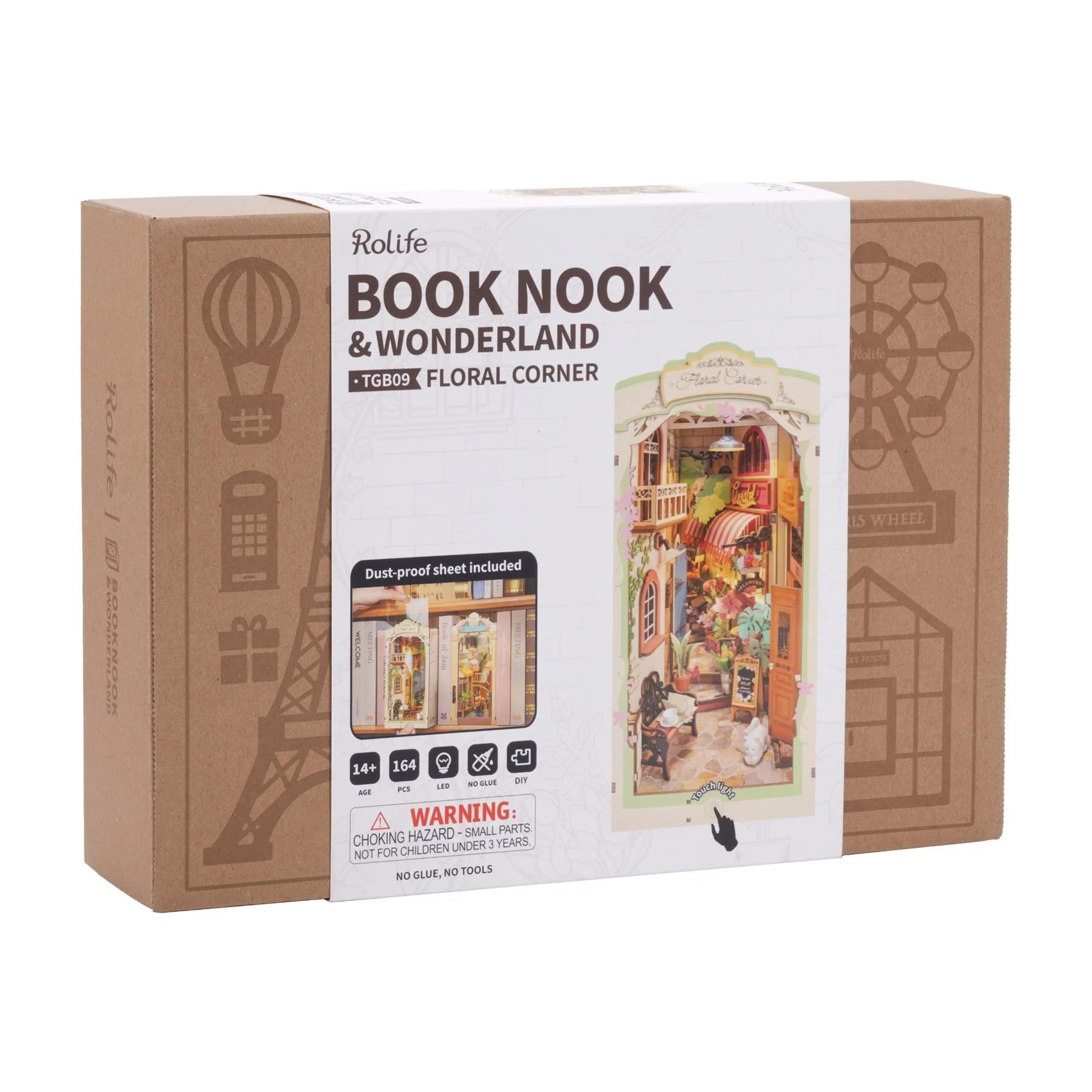 Robotime Rolife Self-Build Book Nook Building Kit - Image 52