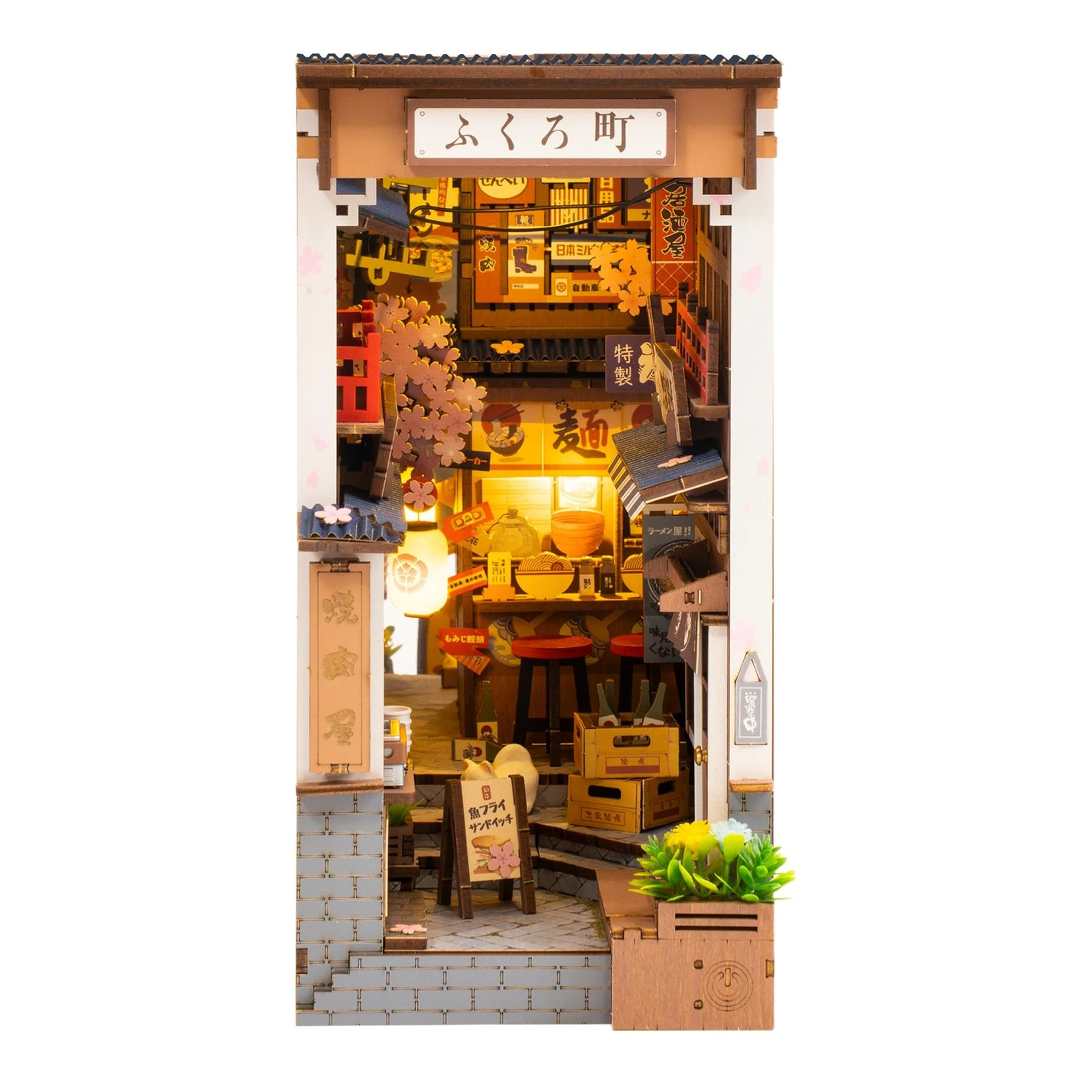 Robotime Rolife Self-Build Book Nook Building Kit - Image 60