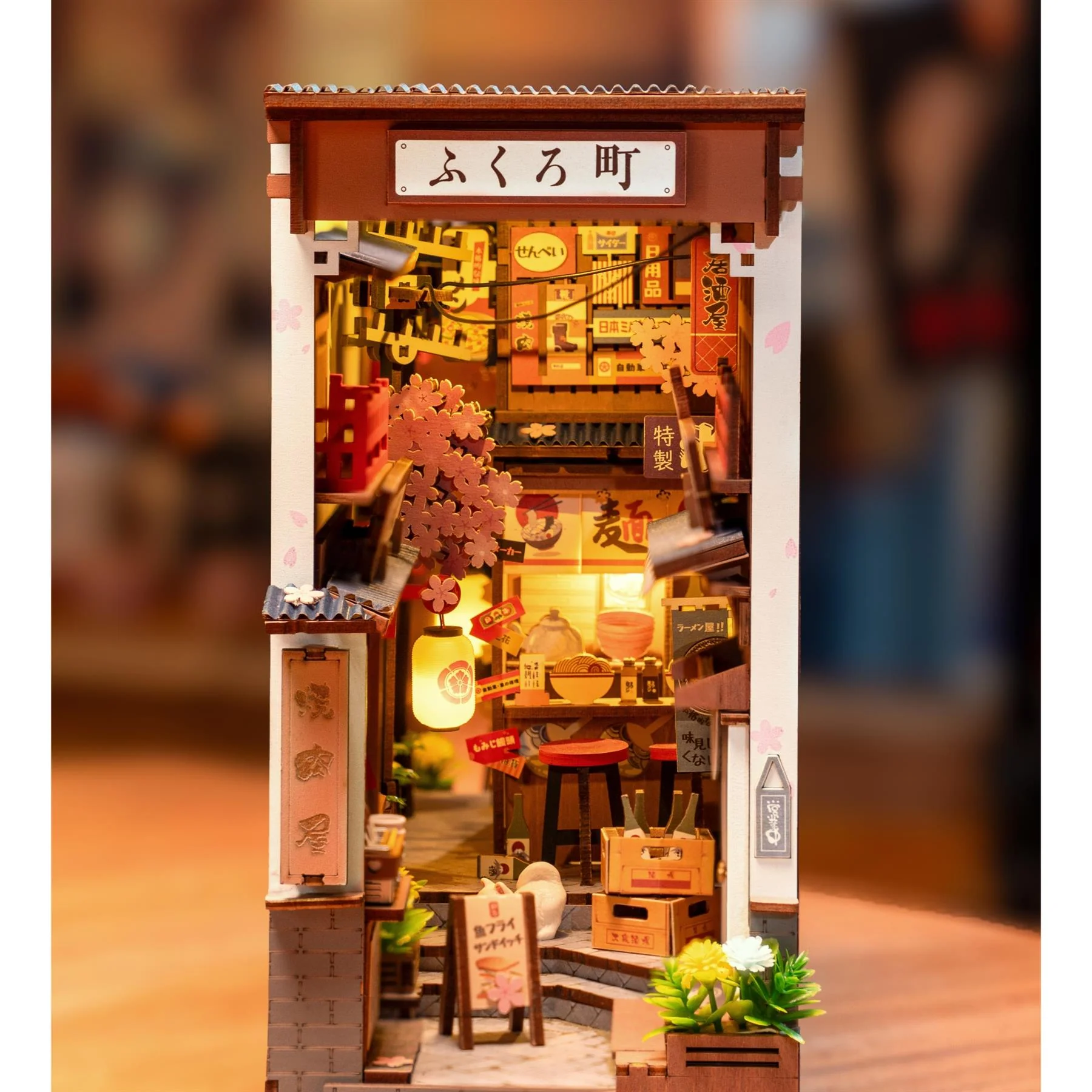 Robotime Rolife Self-Build Book Nook Building Kit - Image 66