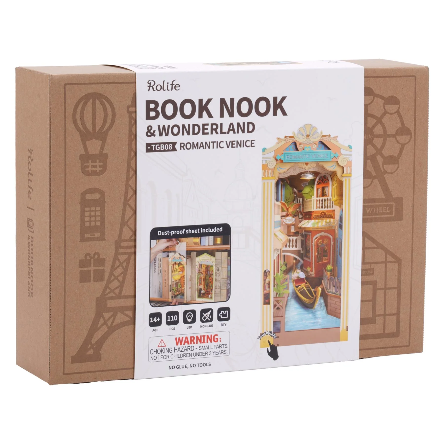 Robotime Rolife Self-Build Book Nook Building Kit - Image 72