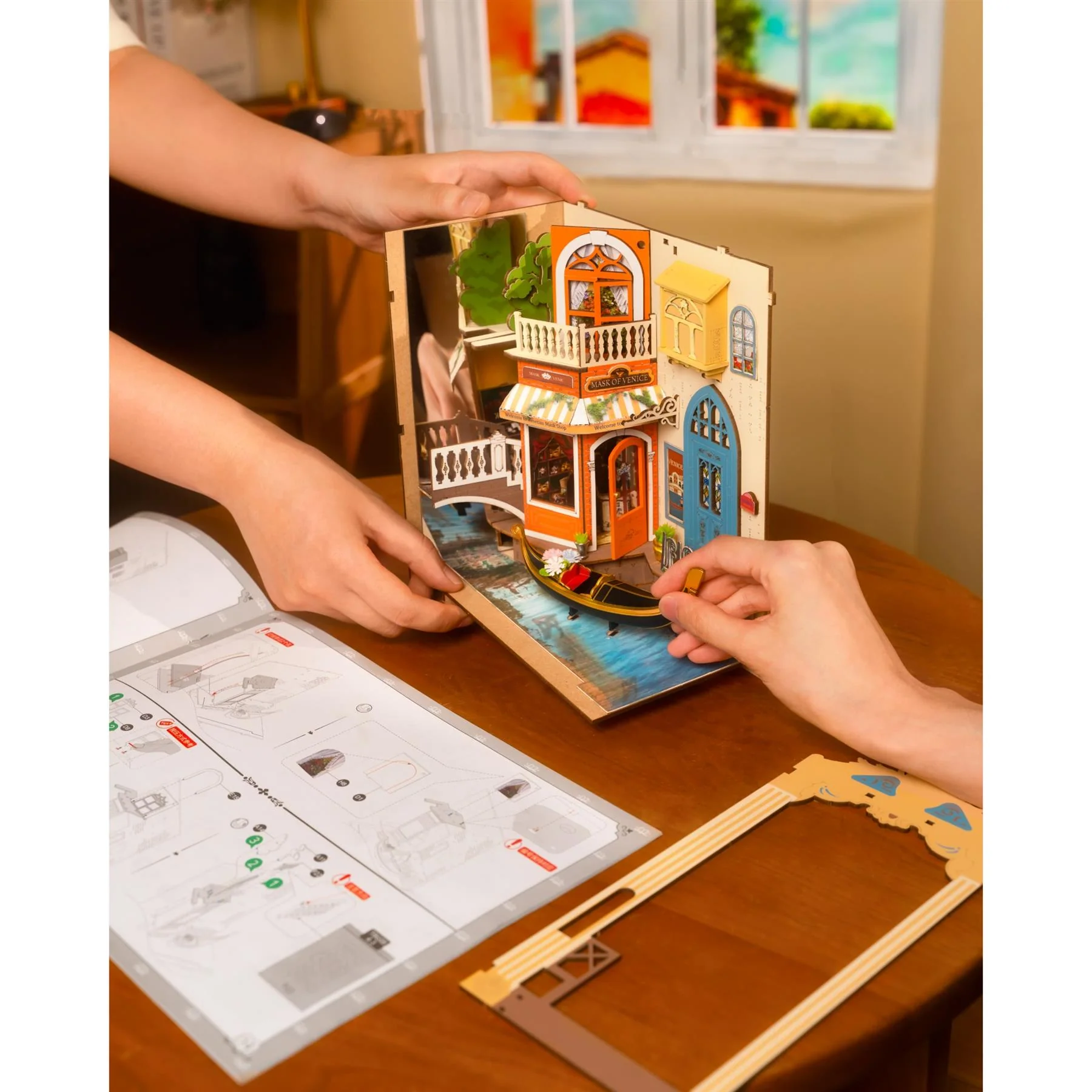 Robotime Rolife Self-Build Book Nook Building Kit - Image 79