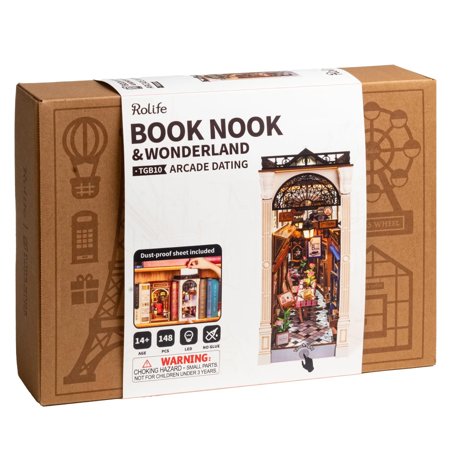 Robotime Rolife Self-Build Book Nook Building Kit - Image 82