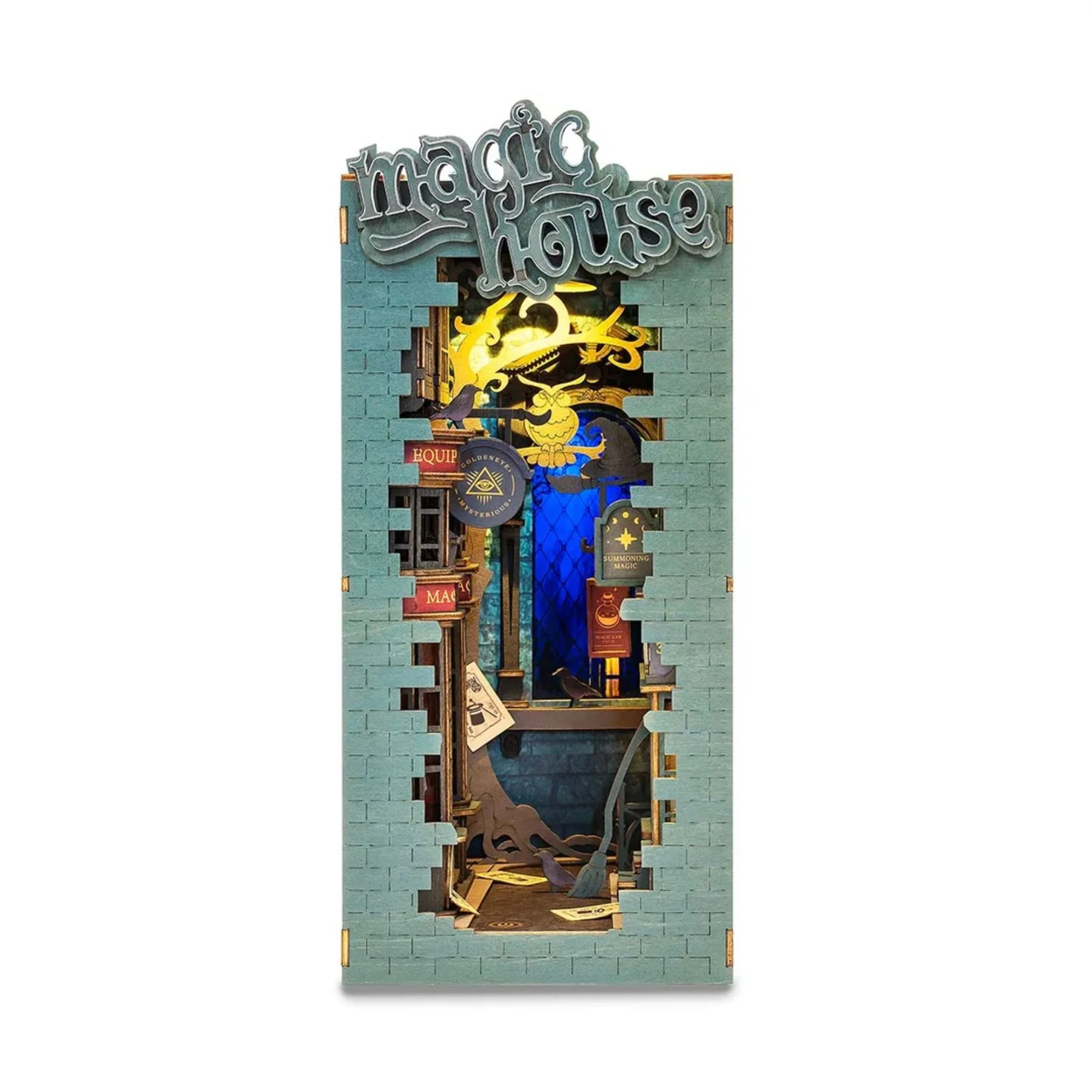 Robotime Rolife Self-Build Book Nook Building Kit - Image 9