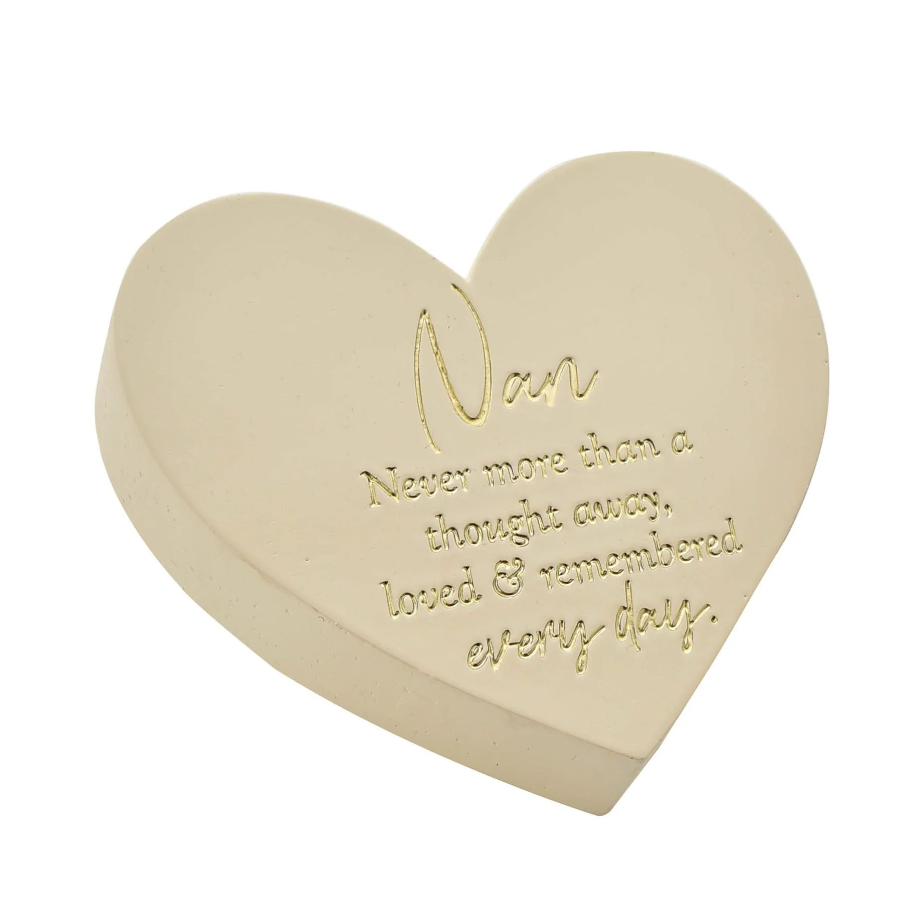 Thoughts of You Memorial Graveside Heart Plaque - Image 11