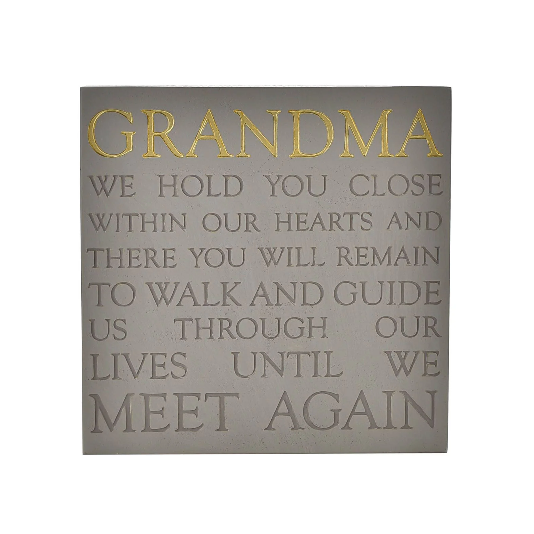 Thoughts of You Memorial Square Plaque - Image 27