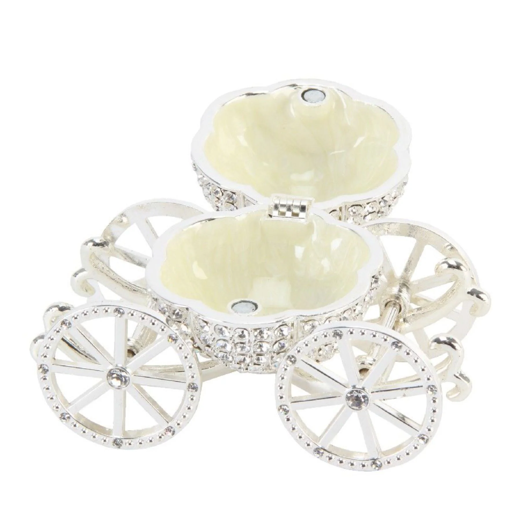 Treasured Trinkets Crystal Carriage Ornament - Image 2