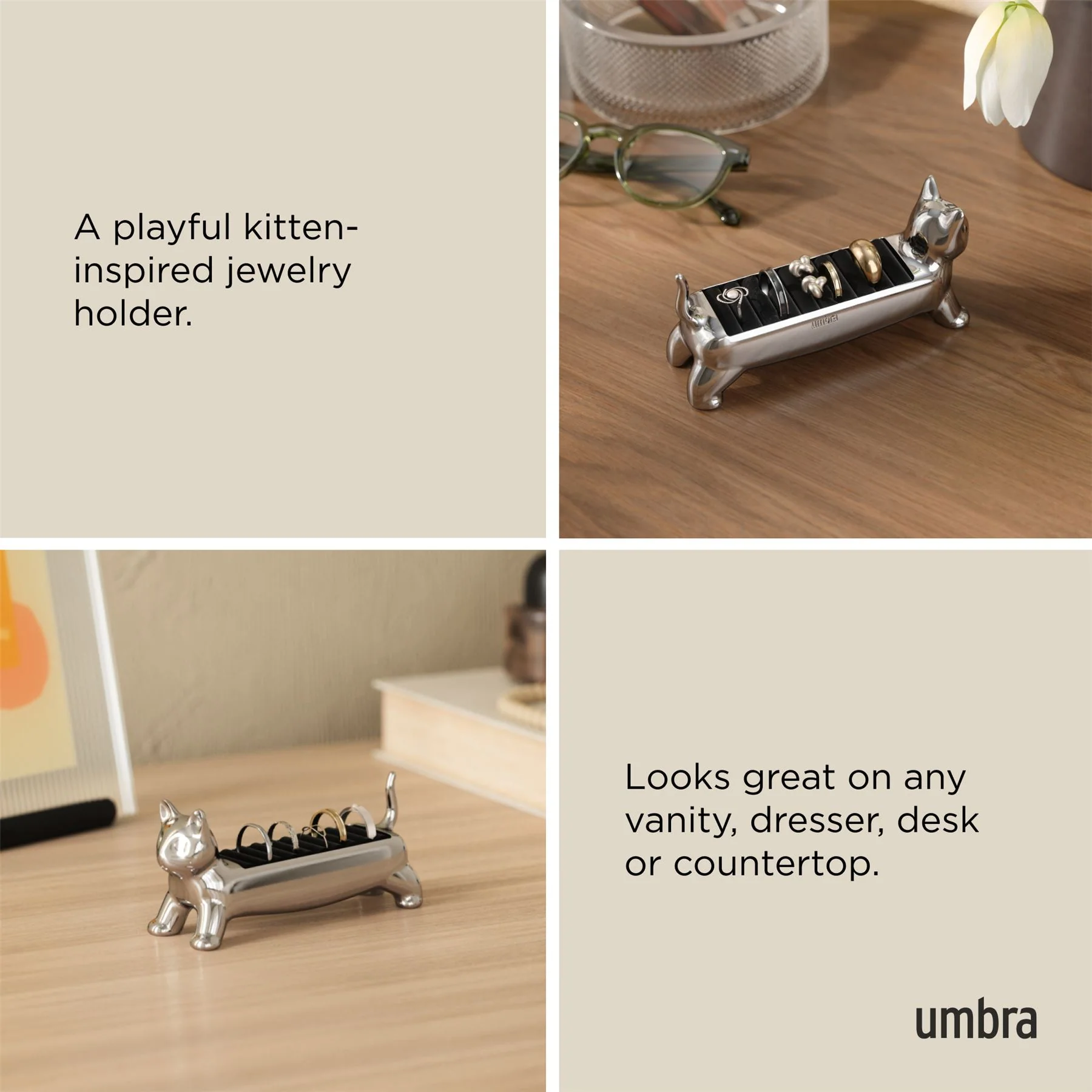 Umbra Ali Cat Ring Holder - Image 4