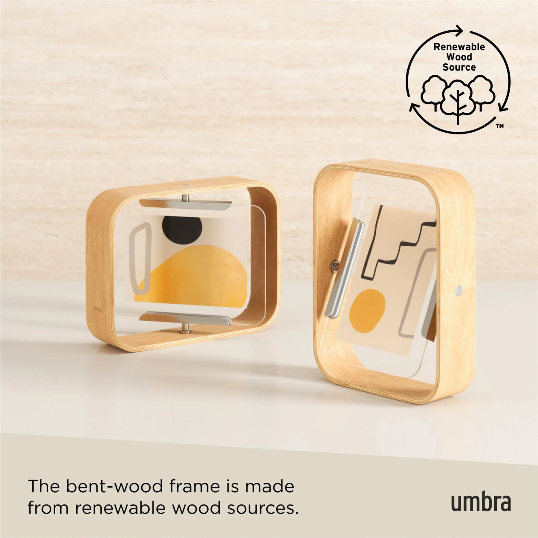 Umbra Bellwood Curved Double Sided Picture Frame - Image 85