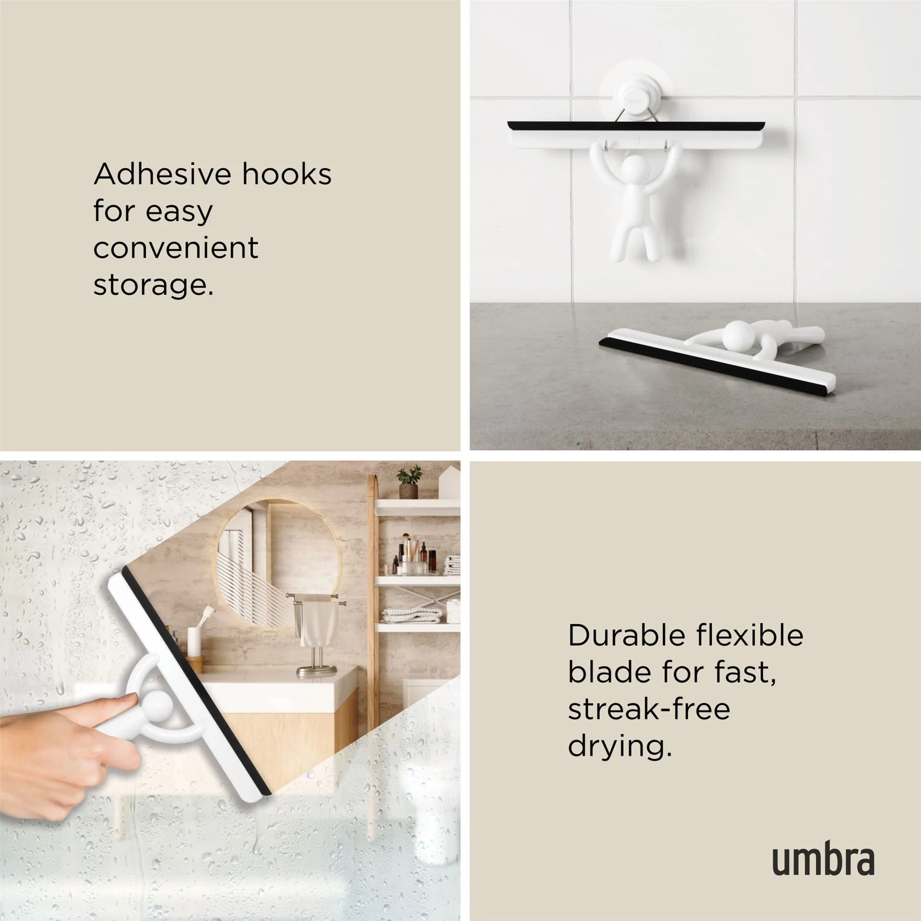 Umbra Buddy Adhesive Squeegee - Image 5