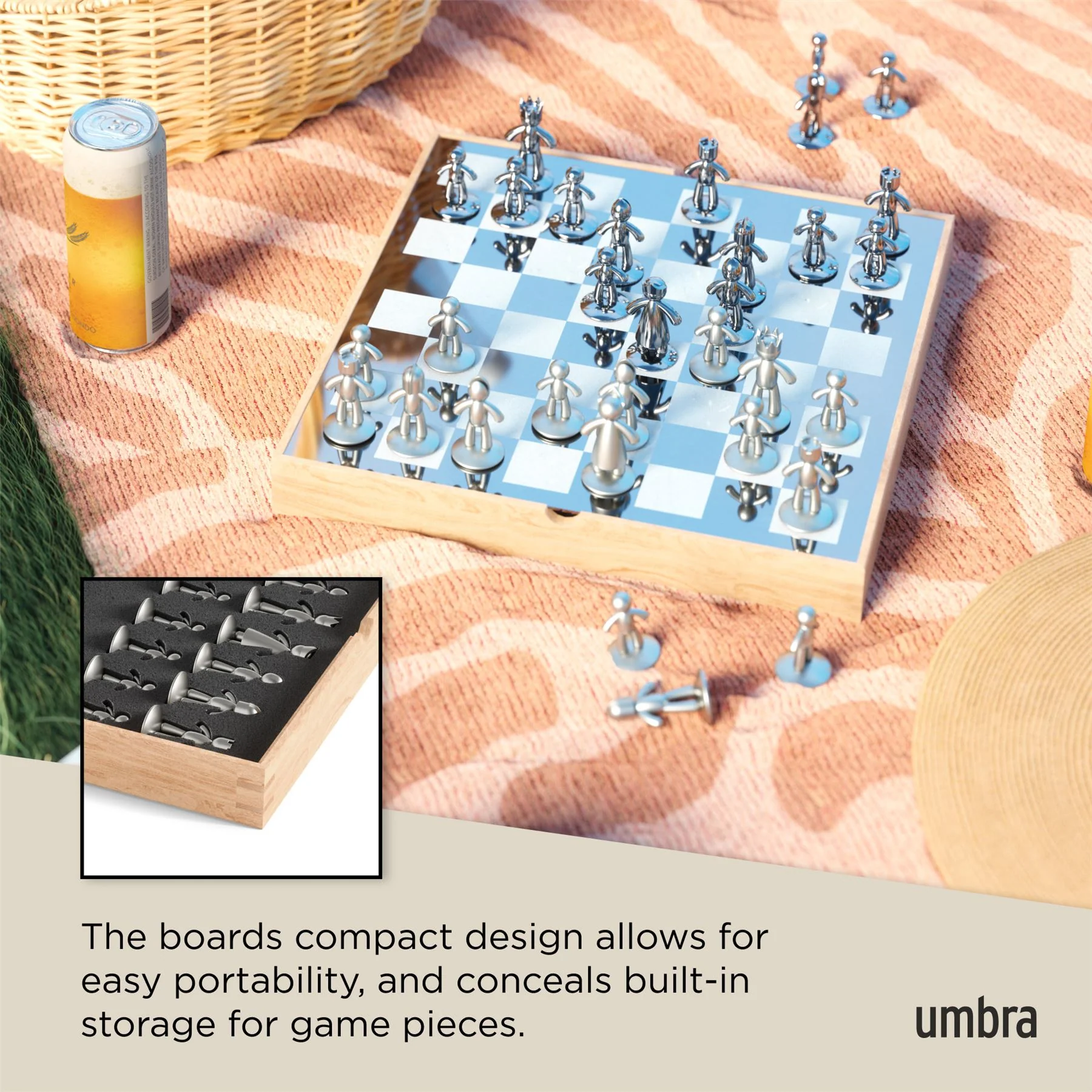 Umbra Buddy Chess Set - Image 3