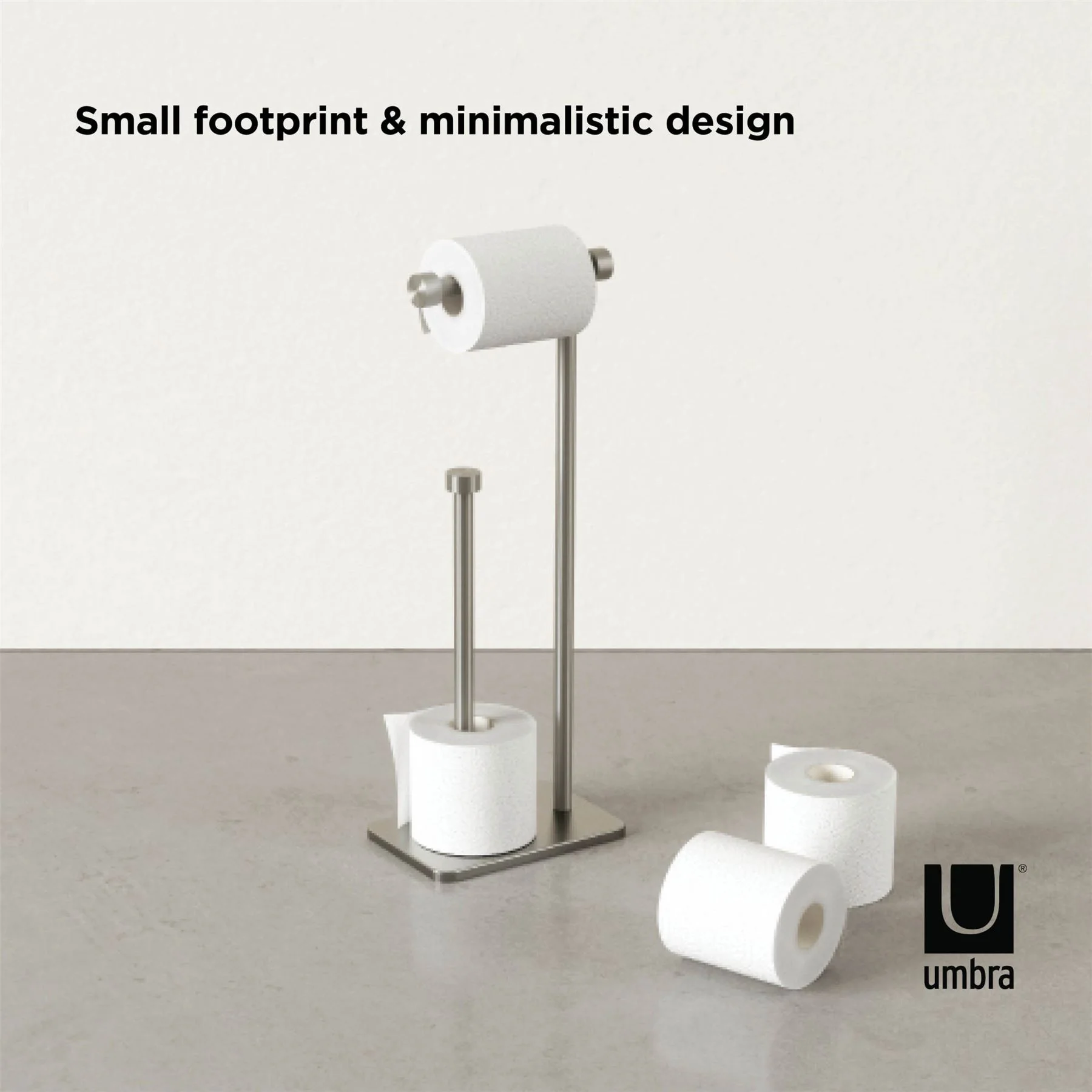 Umbra Cappa Free Standing Toilet Paper Holder & Reserve - Image 10