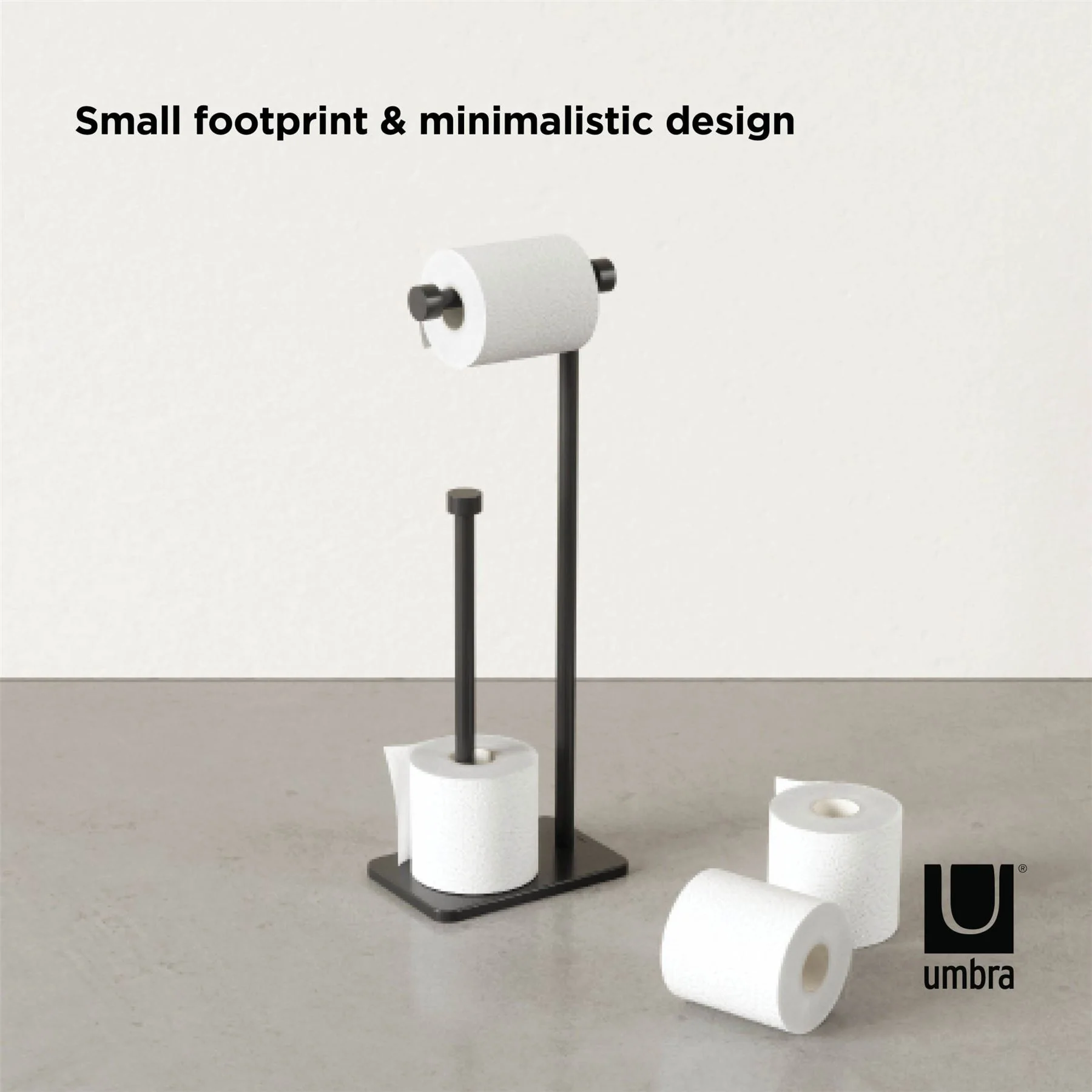 Umbra Cappa Free Standing Toilet Paper Holder & Reserve - Image 13