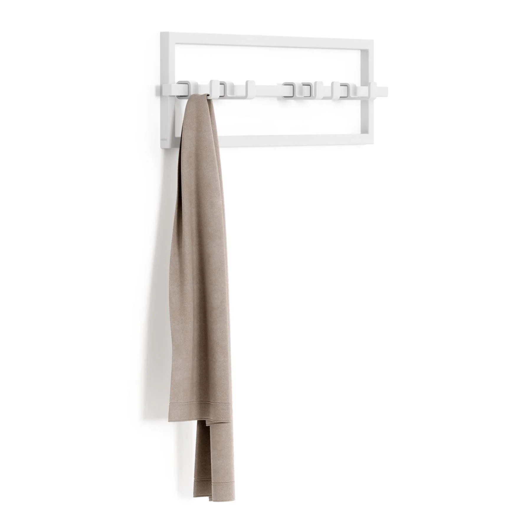 Umbra Cubiko 5 Hook Wall Mounted Coat Rack - Image 5