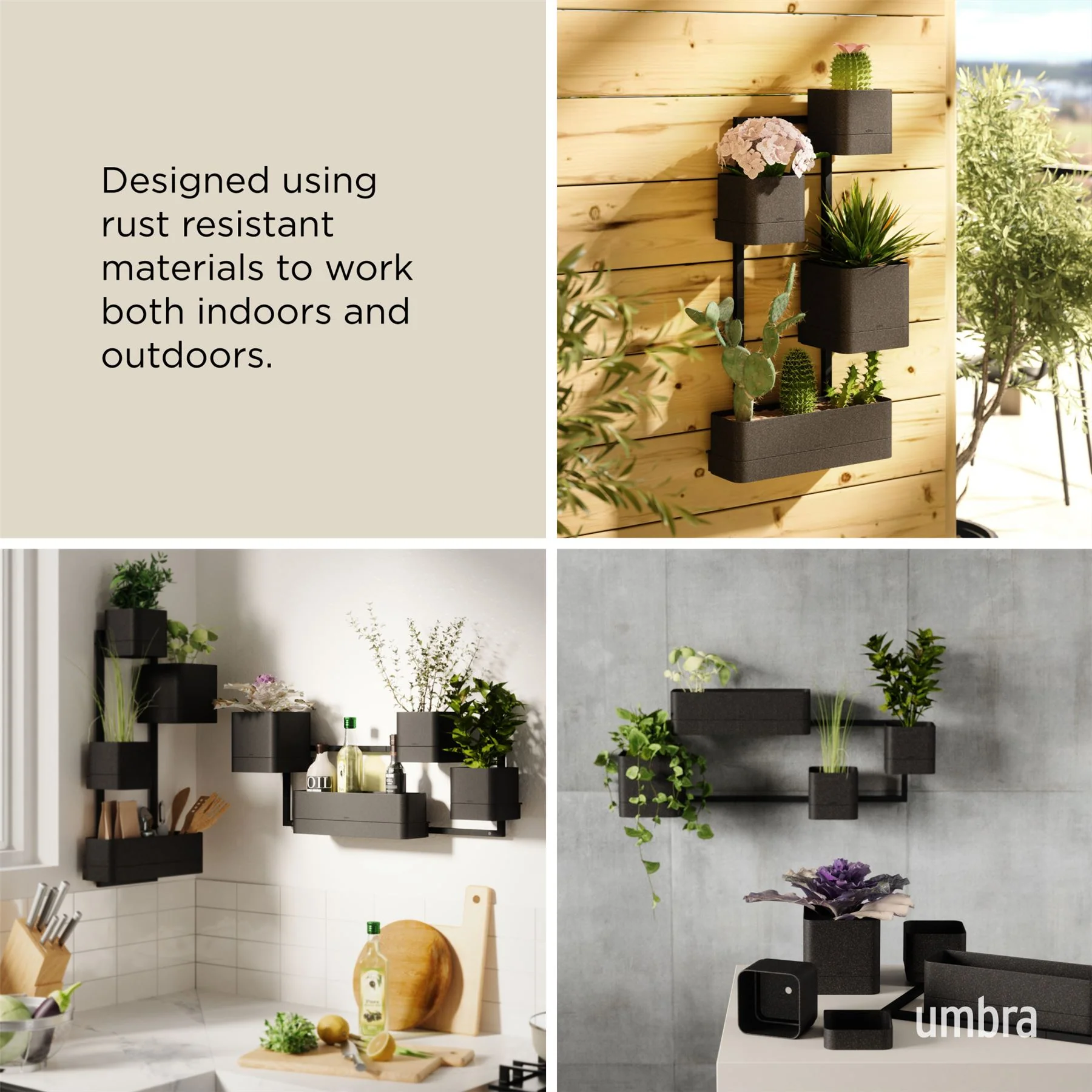 Umbra Cubiko Wall Planter - Image 5