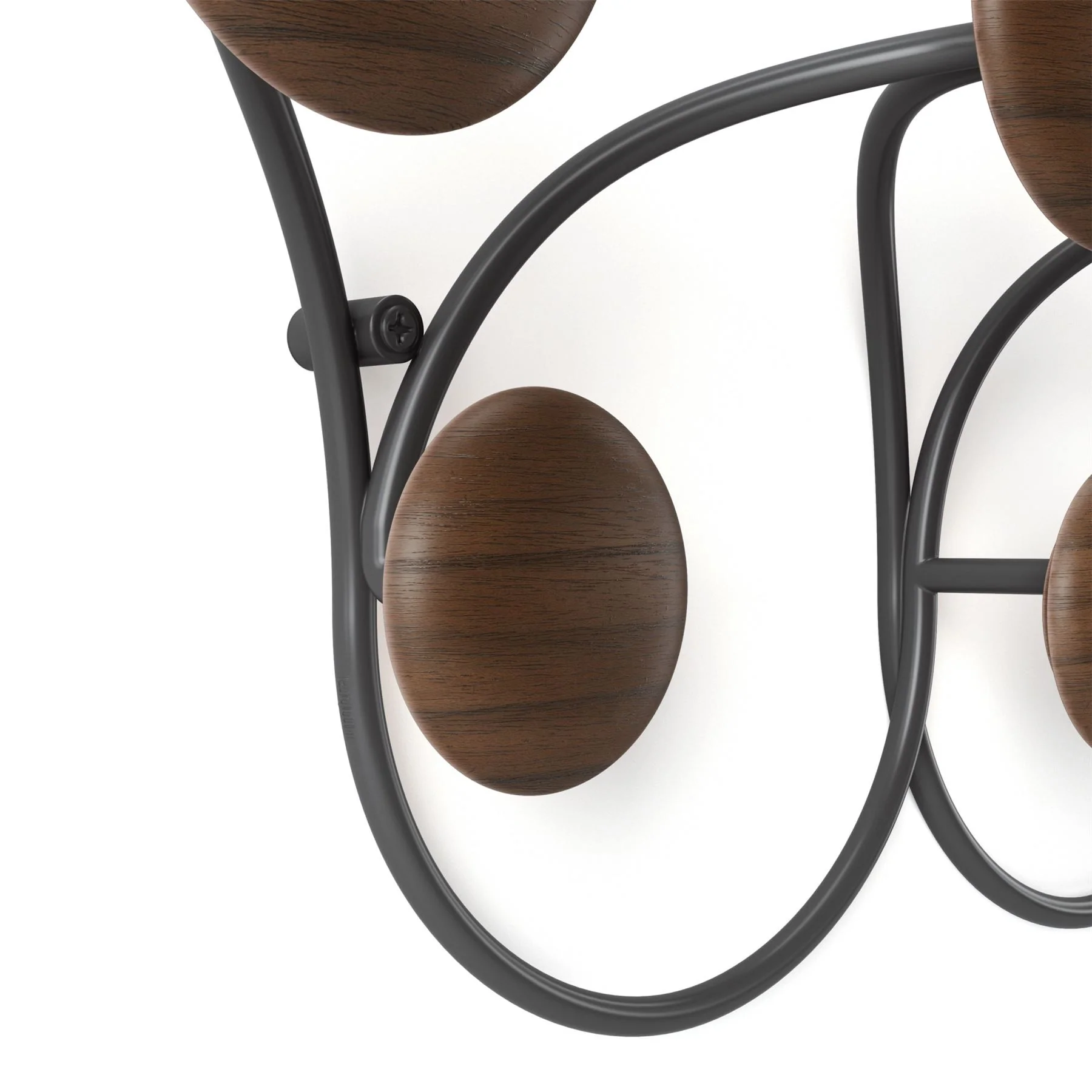 Umbra Dotsy 7 Hook Wall Mounted Coat and Hat Rack - Image 21