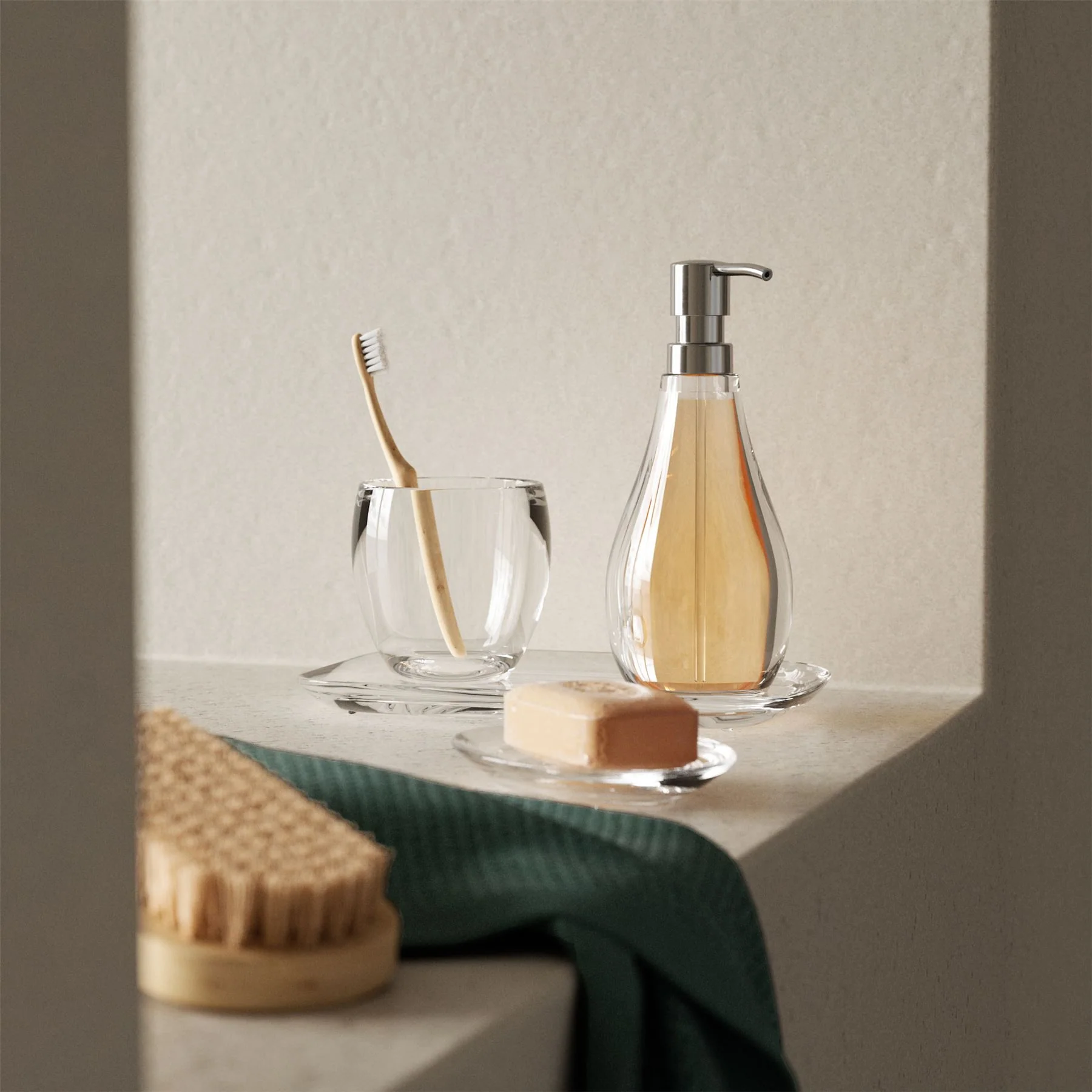 Umbra Droplet Liquid Soap Pump Dispenser - Image 3