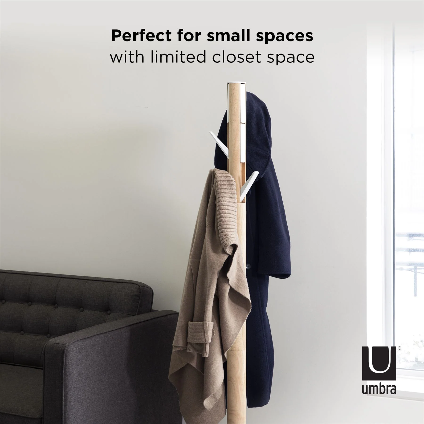 Umbra Flapper Floor Standing Coat Rack - Image 34