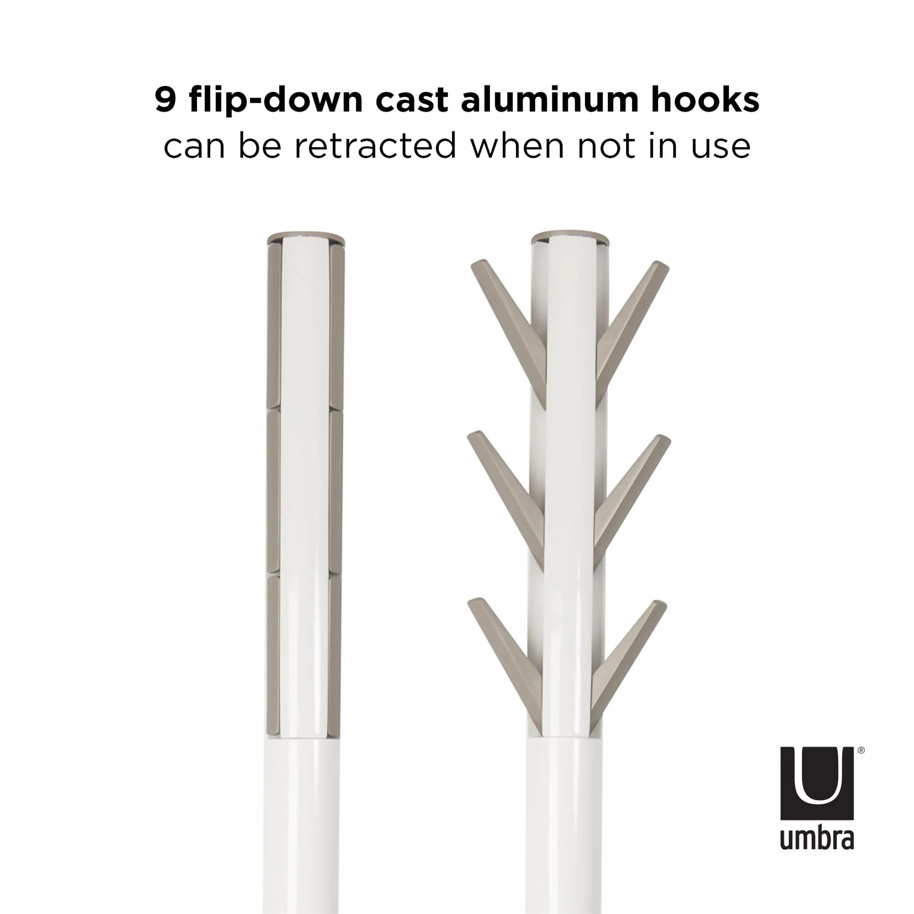 Umbra Flapper Floor Standing Coat Rack - Image 6