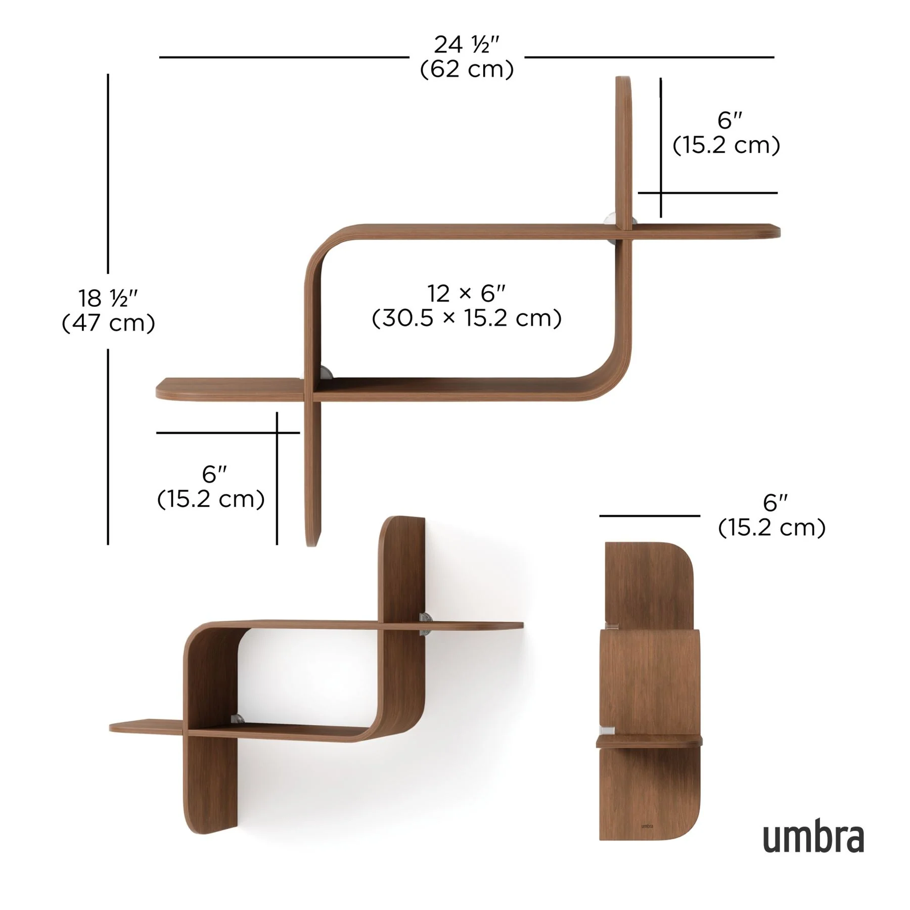 Umbra Montage Geometric Shelf - Image 11