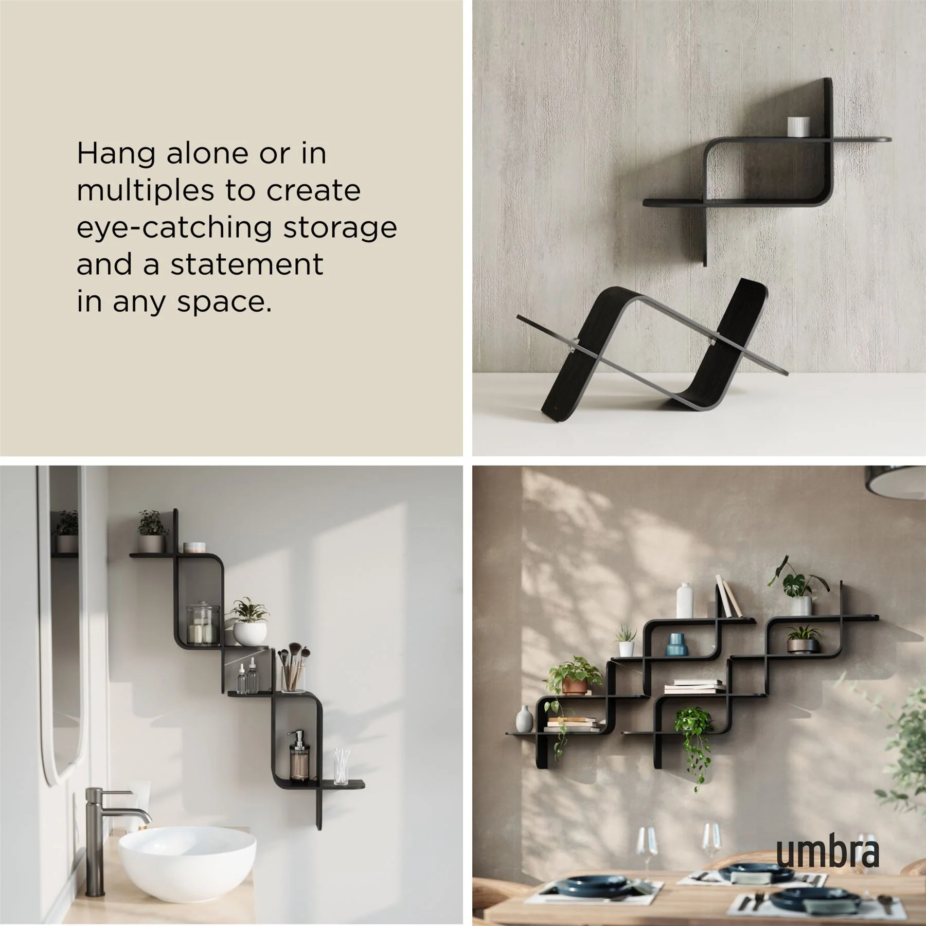 Umbra Montage Geometric Shelf - Image 16