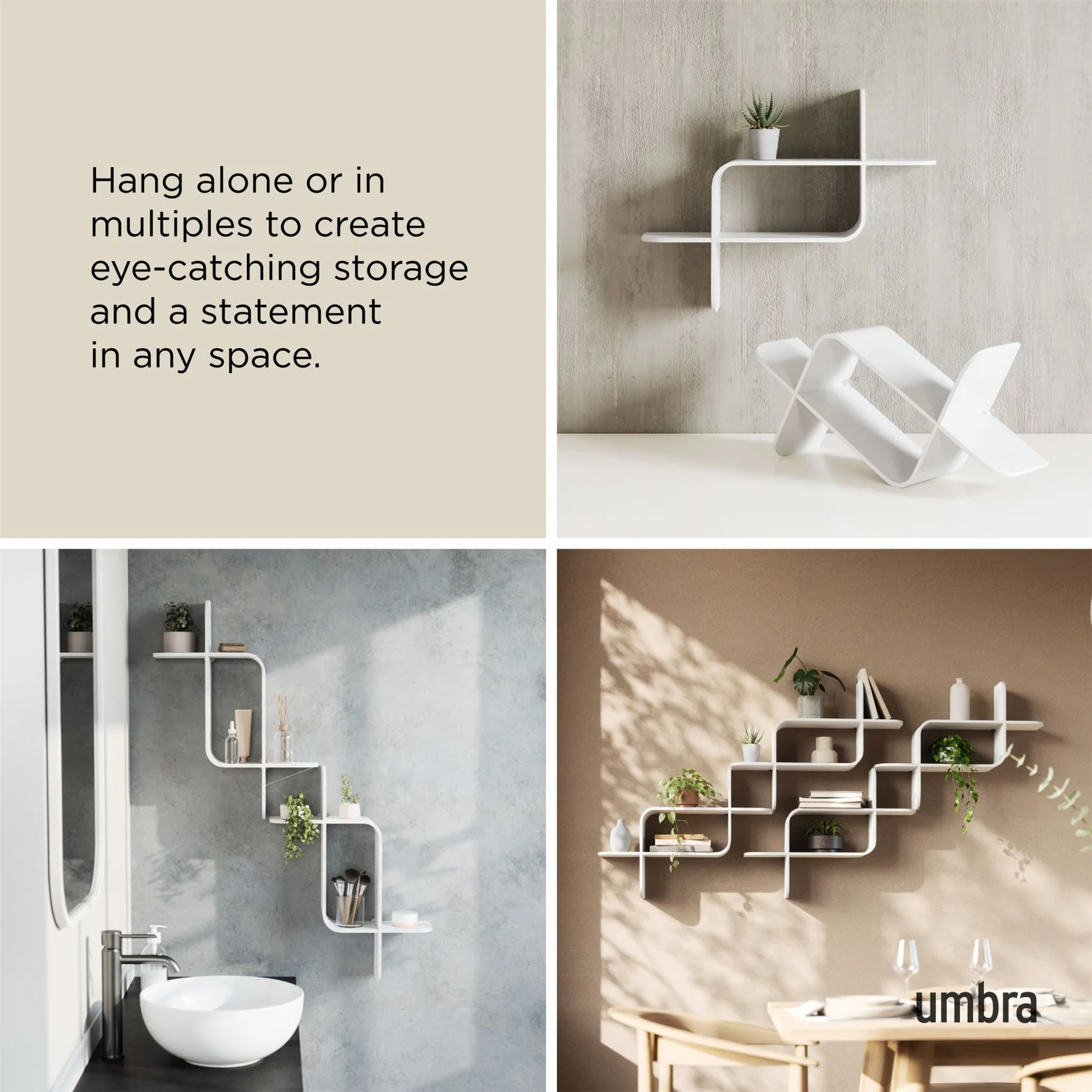 Umbra Montage Geometric Shelf - Image 26