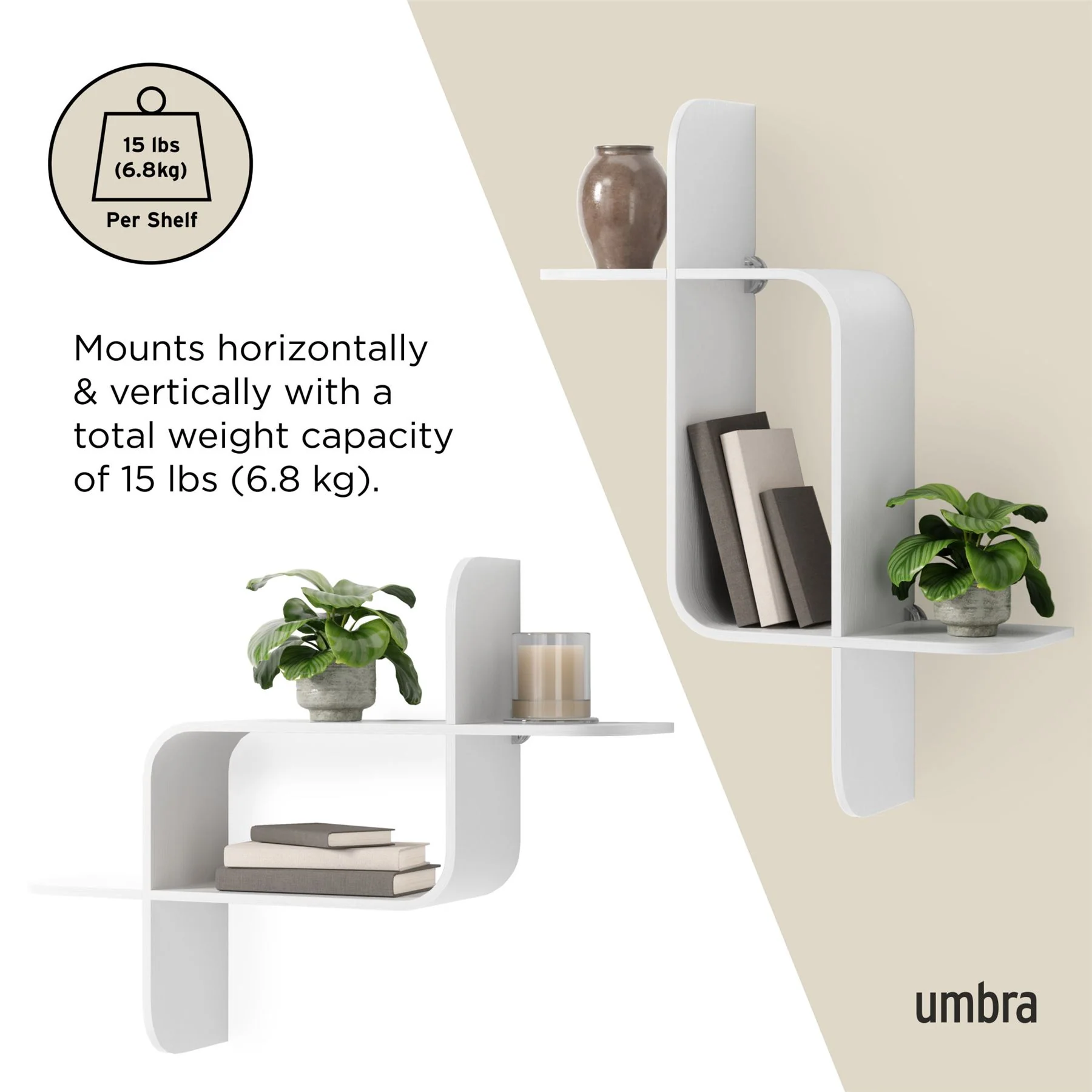 Umbra Montage Geometric Shelf - Image 28