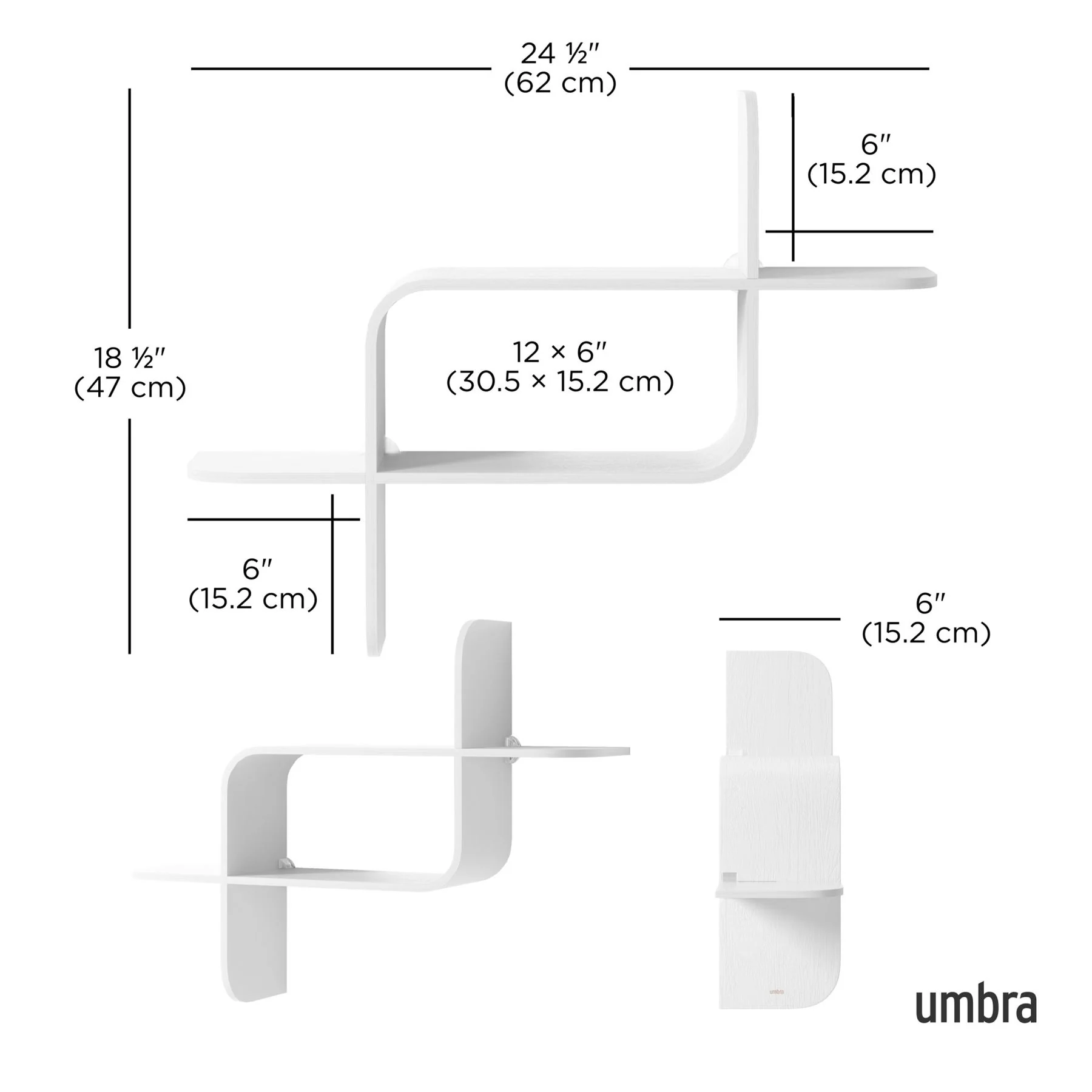 Umbra Montage Geometric Shelf - Image 33