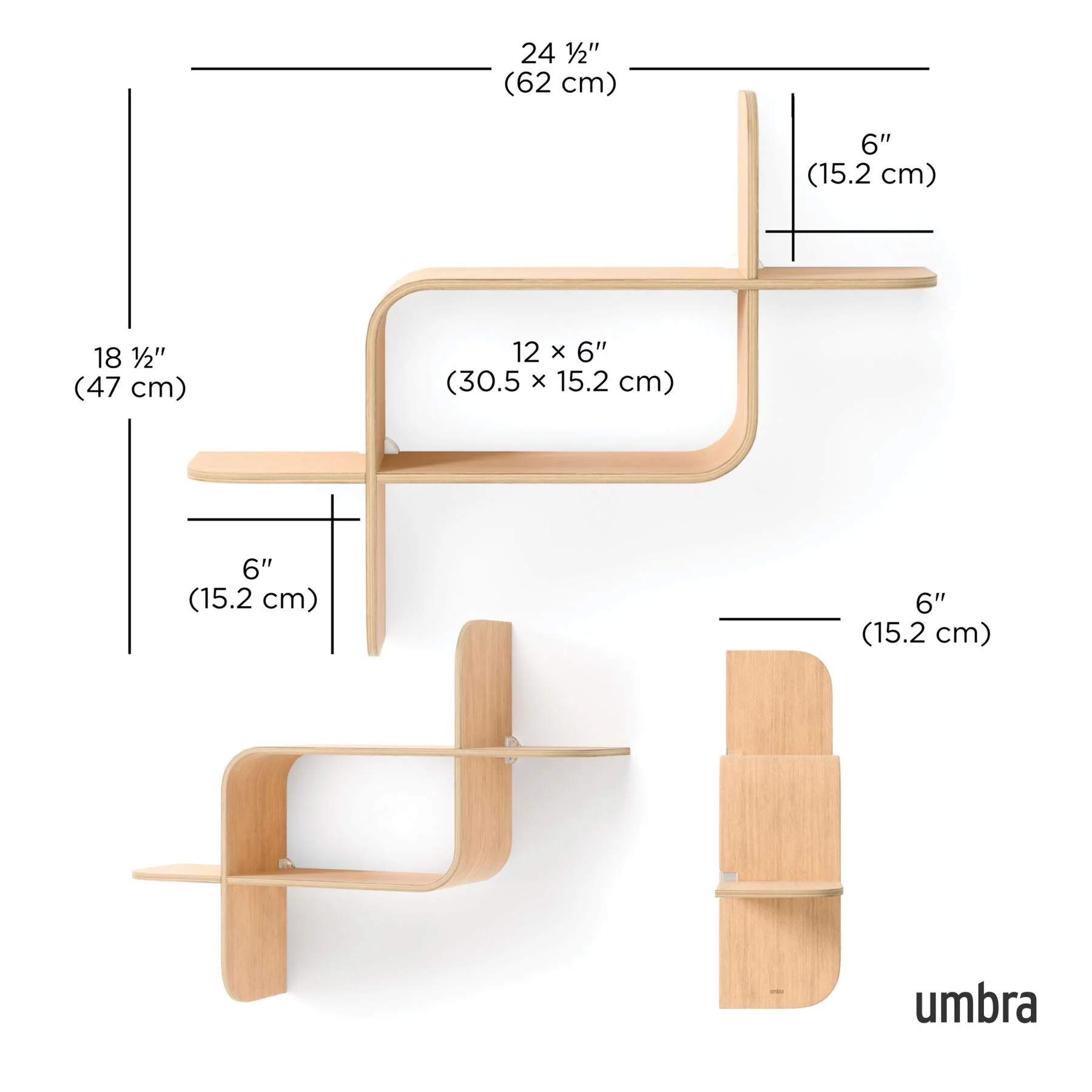 Umbra Montage Geometric Shelf - Image 42