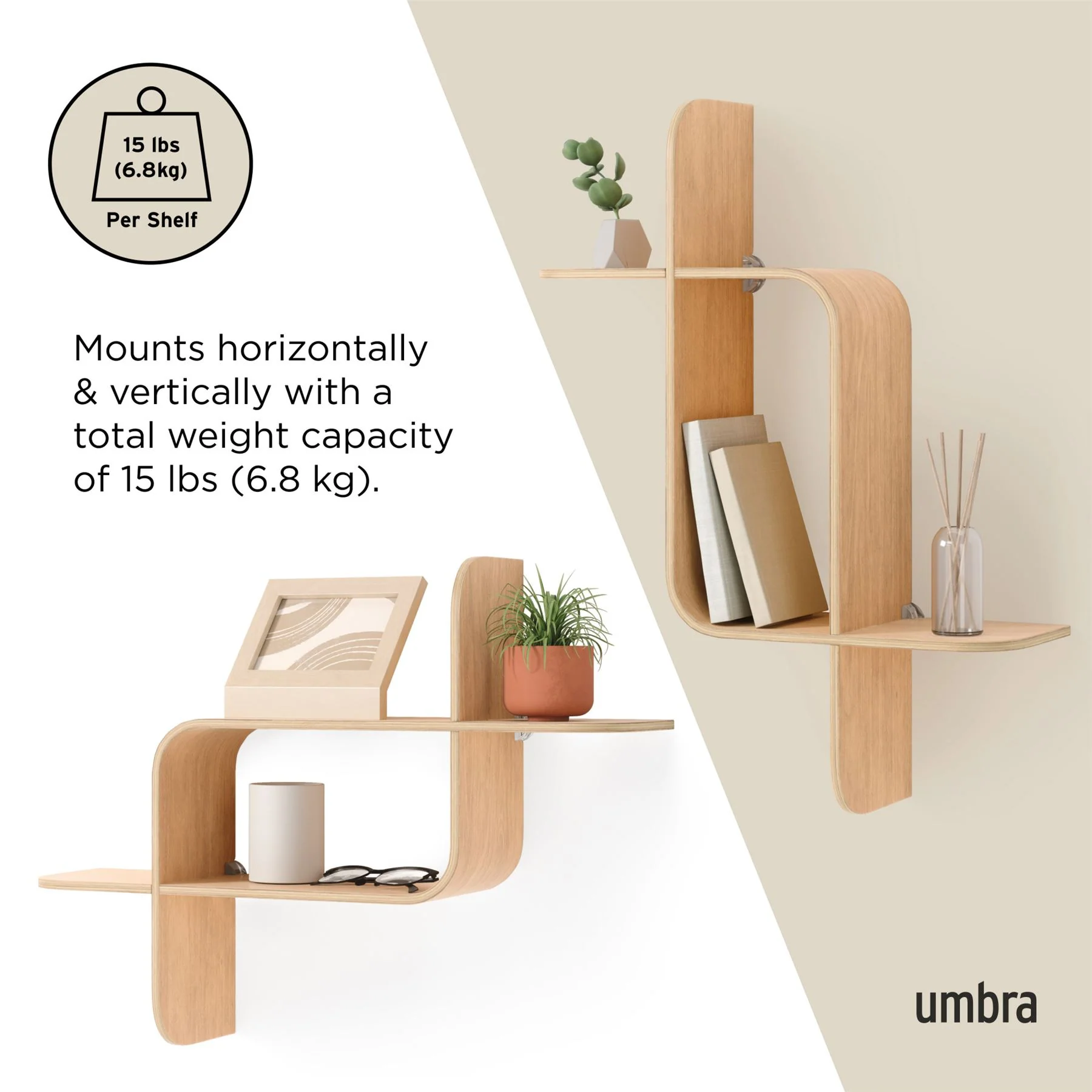 Umbra Montage Geometric Shelf - Image 44