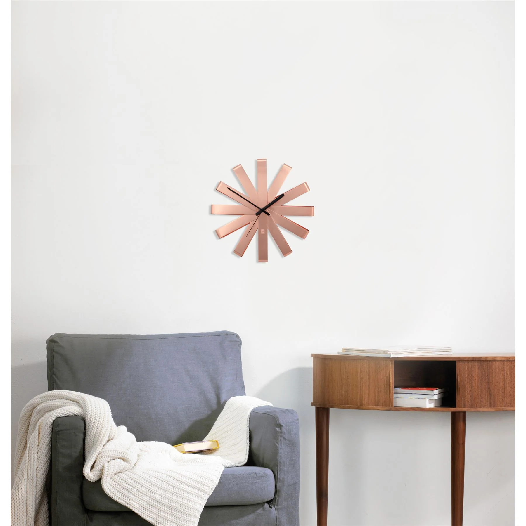 Umbra Ribbon 30cm Wall Clock - Image 12