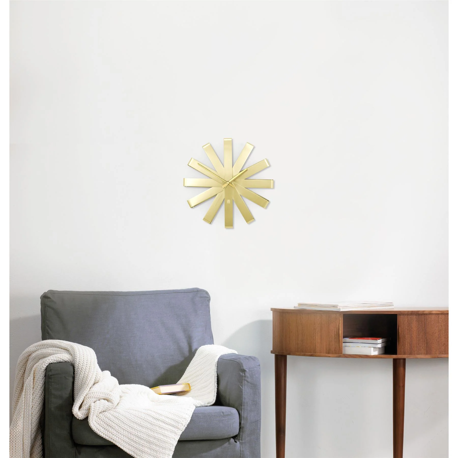 Umbra Ribbon 30cm Wall Clock - Image 8