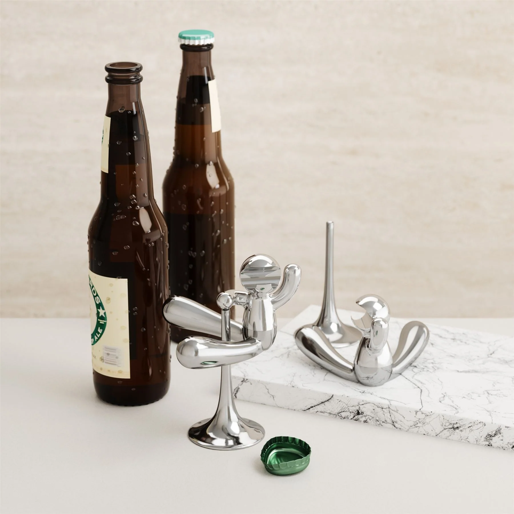 Umbra Rodeo Buddy Chrome Bottle Opener - Image 9