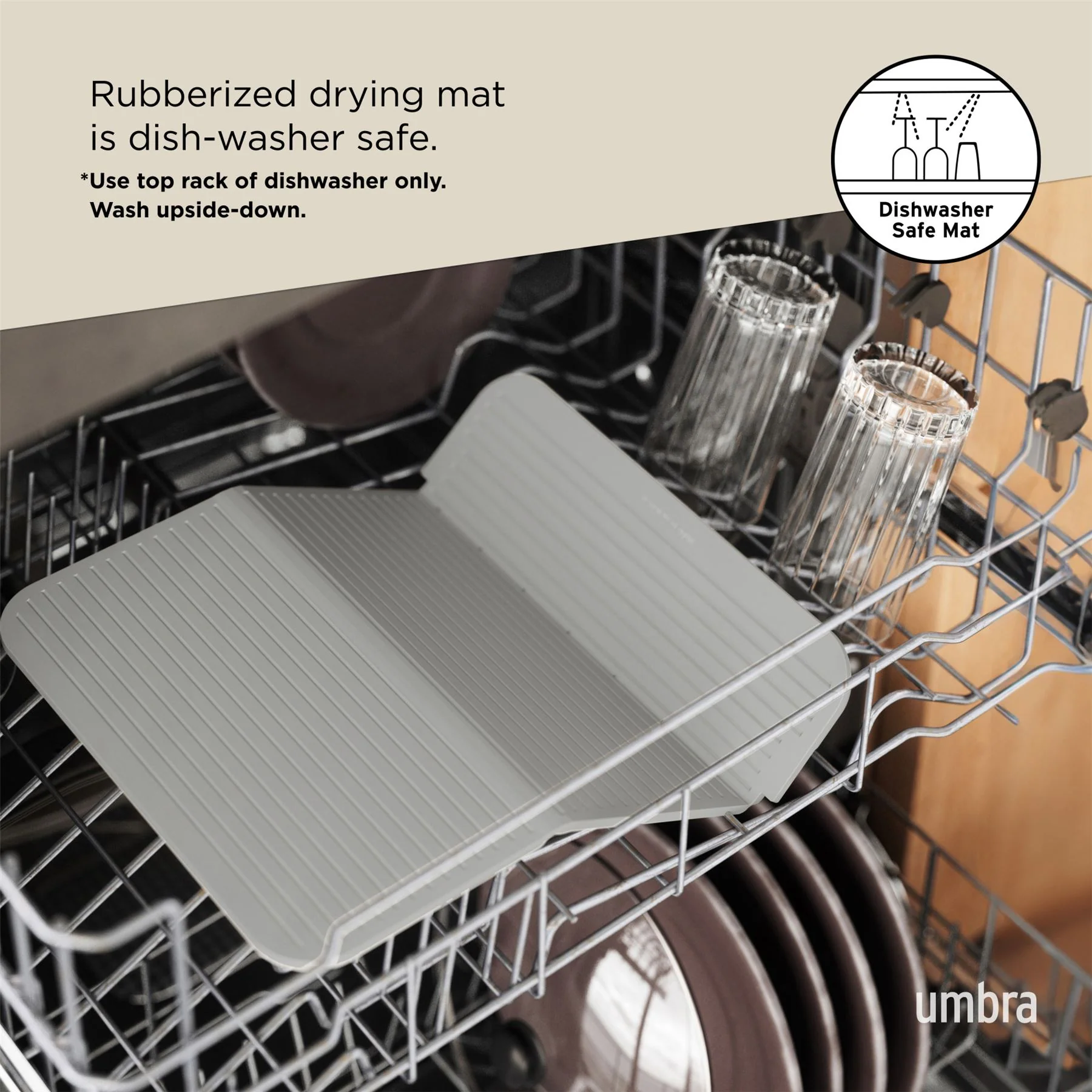 Umbra Sling Portable Folding Dishrack - Image 12