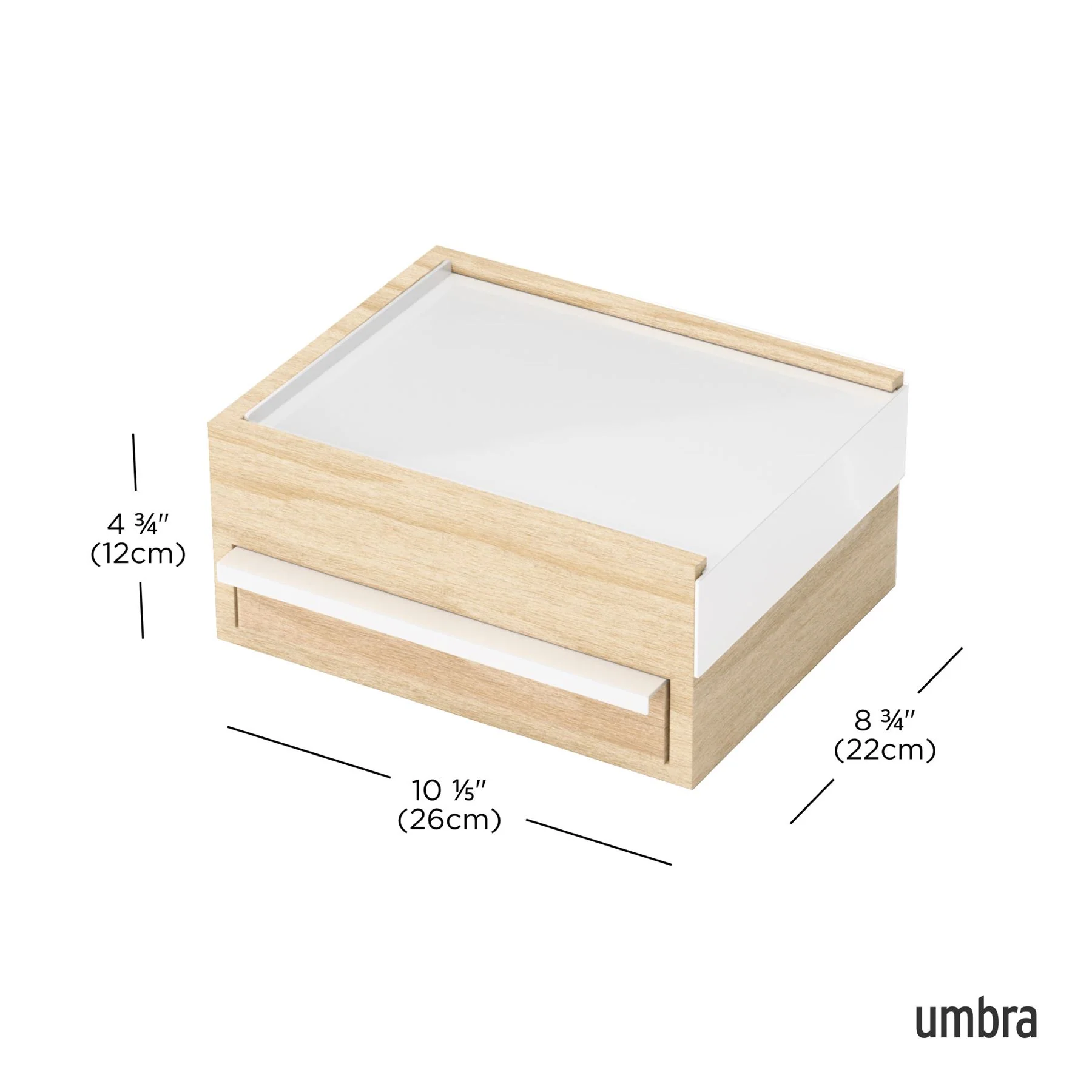 Umbra Stowit Hidden Drawer Jewellery Box - Image 3