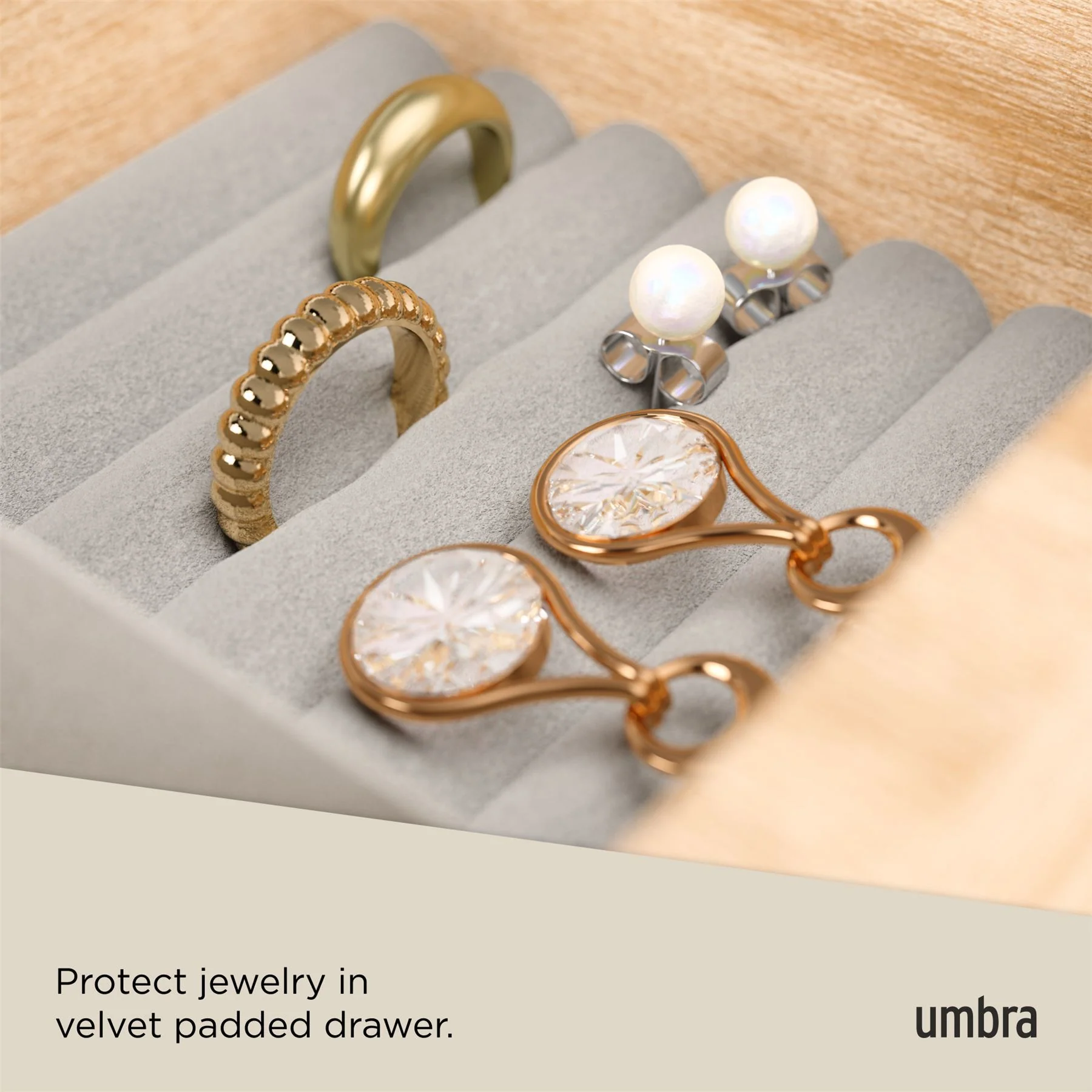 Umbra Stowit Hidden Drawer Jewellery Box - Image 5