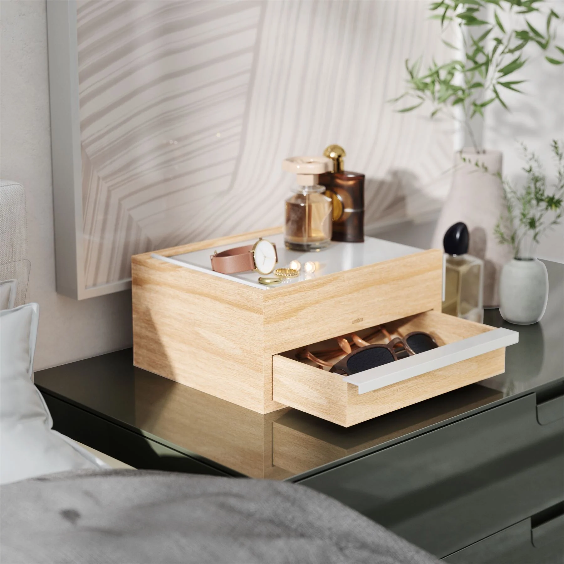 Umbra Stowit Hidden Drawer Jewellery Box - Image 9