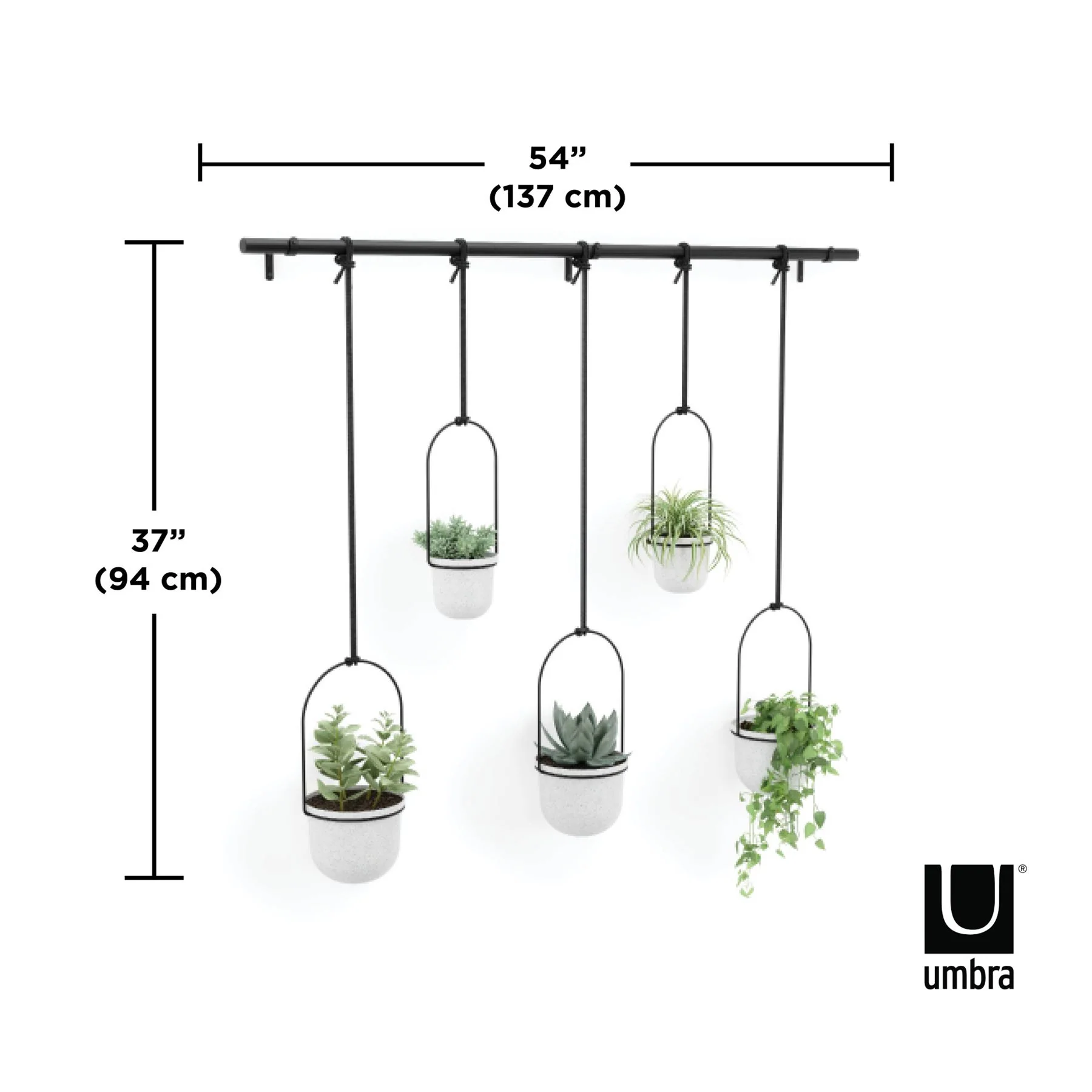 Umbra Triflora Hanging Planter Set - Image 19